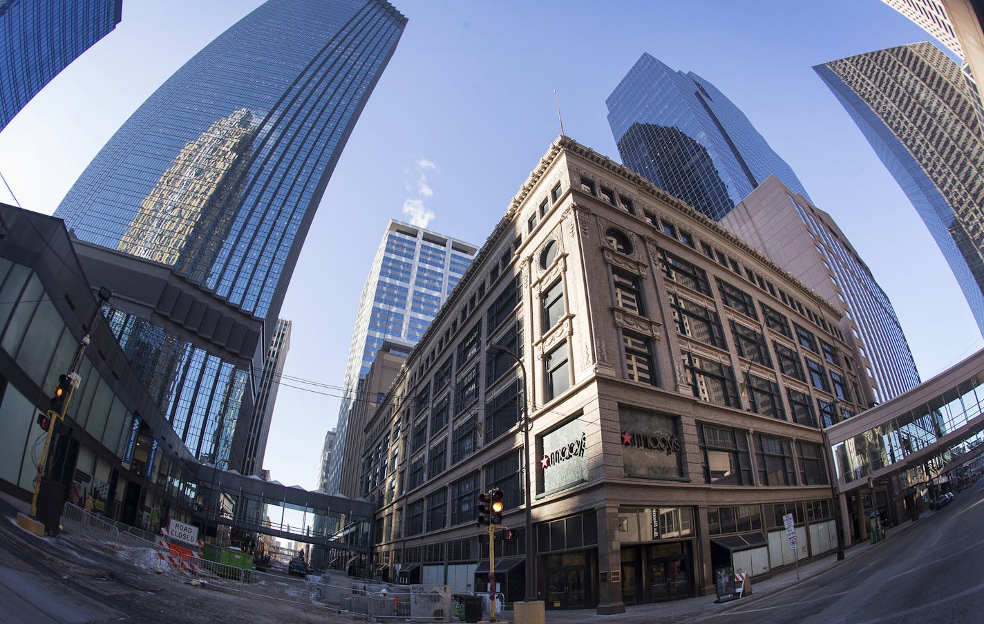 The Macy's store in downtown Minneapolis.