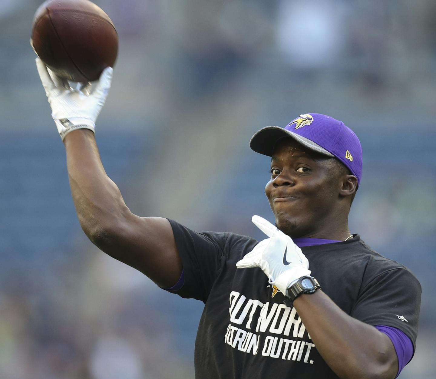 The extent of Teddy Bridgewater&#x2019;s work Thursday night was to throw passes in warmups.