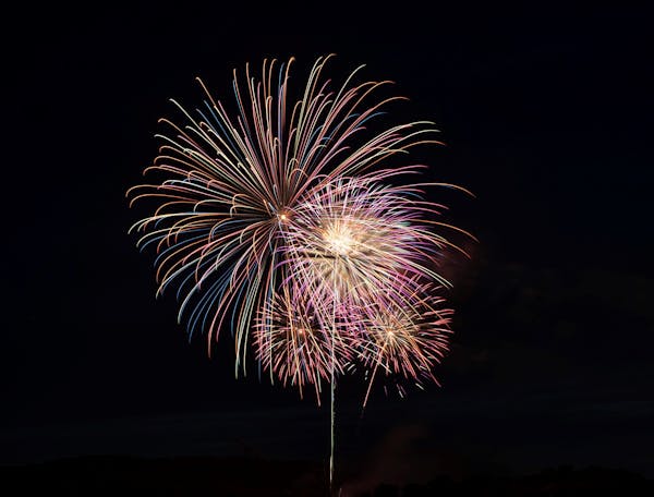 The fireworks capped the Bloomington 2019 Summer Fete Wednesday night. ] JEFF WHEELER • jeff.wheeler@startribune.com