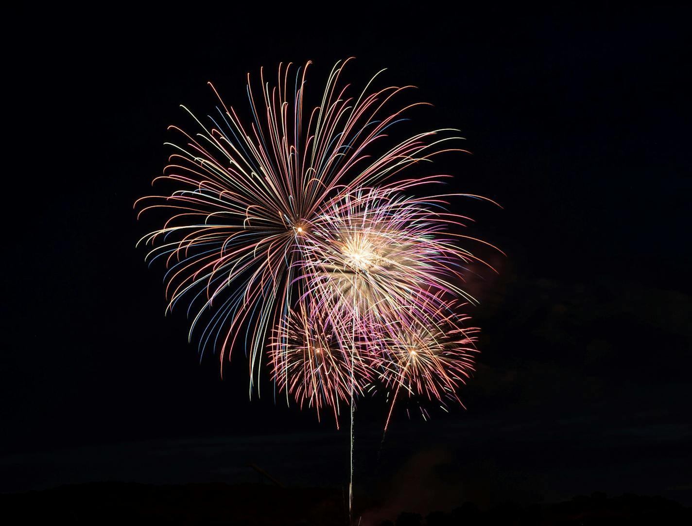 The fireworks capped the Bloomington 2019 Summer Fete Wednesday night. ] JEFF WHEELER • jeff.wheeler@startribune.com