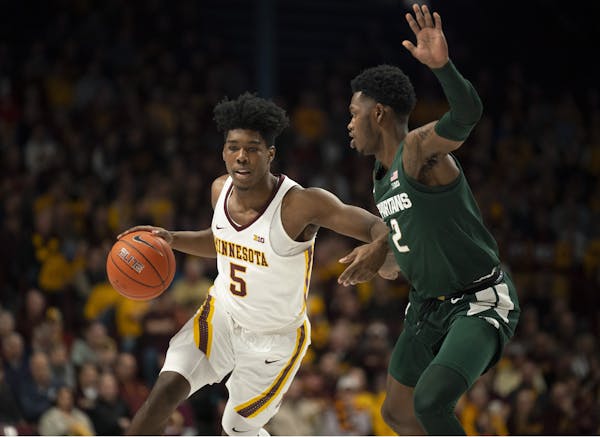 Gophers point guard Marcus Carr will lead the team into Wednesday night's opener against Wisconsin-Green Bay at Williams Arena.