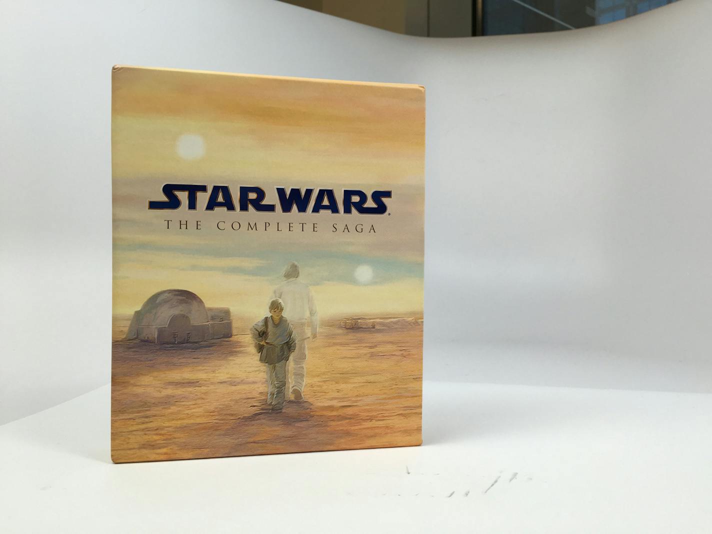 "Star Wars," the complete saga on Blu-ray.