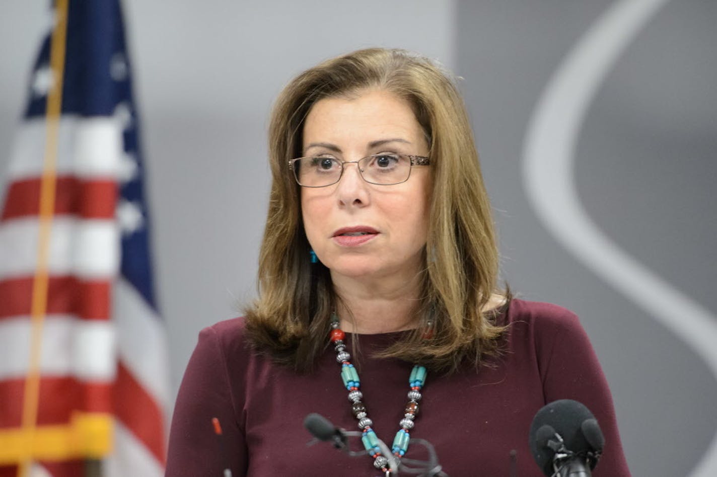 St. Paul schools superintendent Valeria Silva, pictured in a file photo, said the teacher who was attacked is beloved and was doing what all educators would do to protect kids.