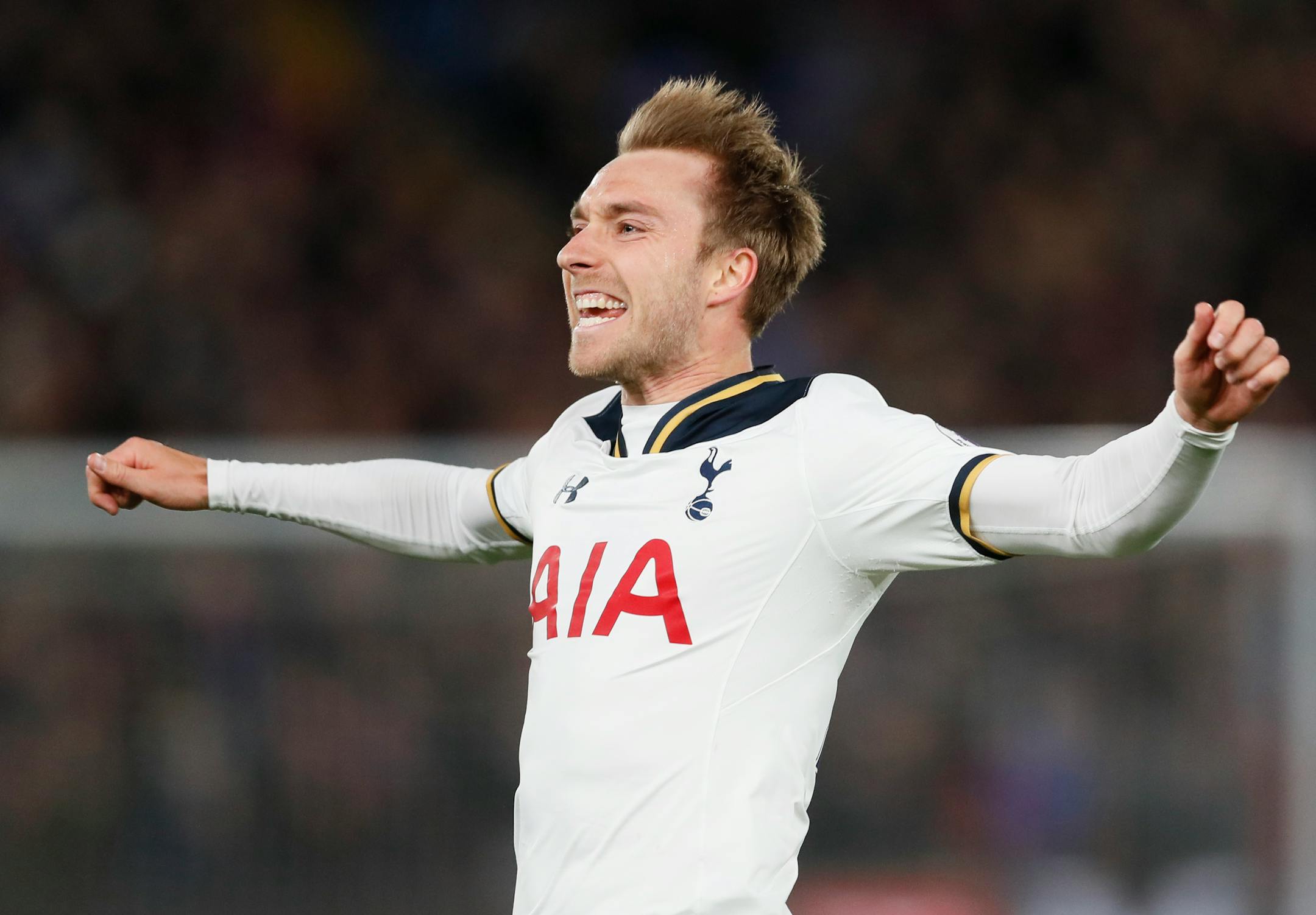 Tottenham's Christian Eriksen