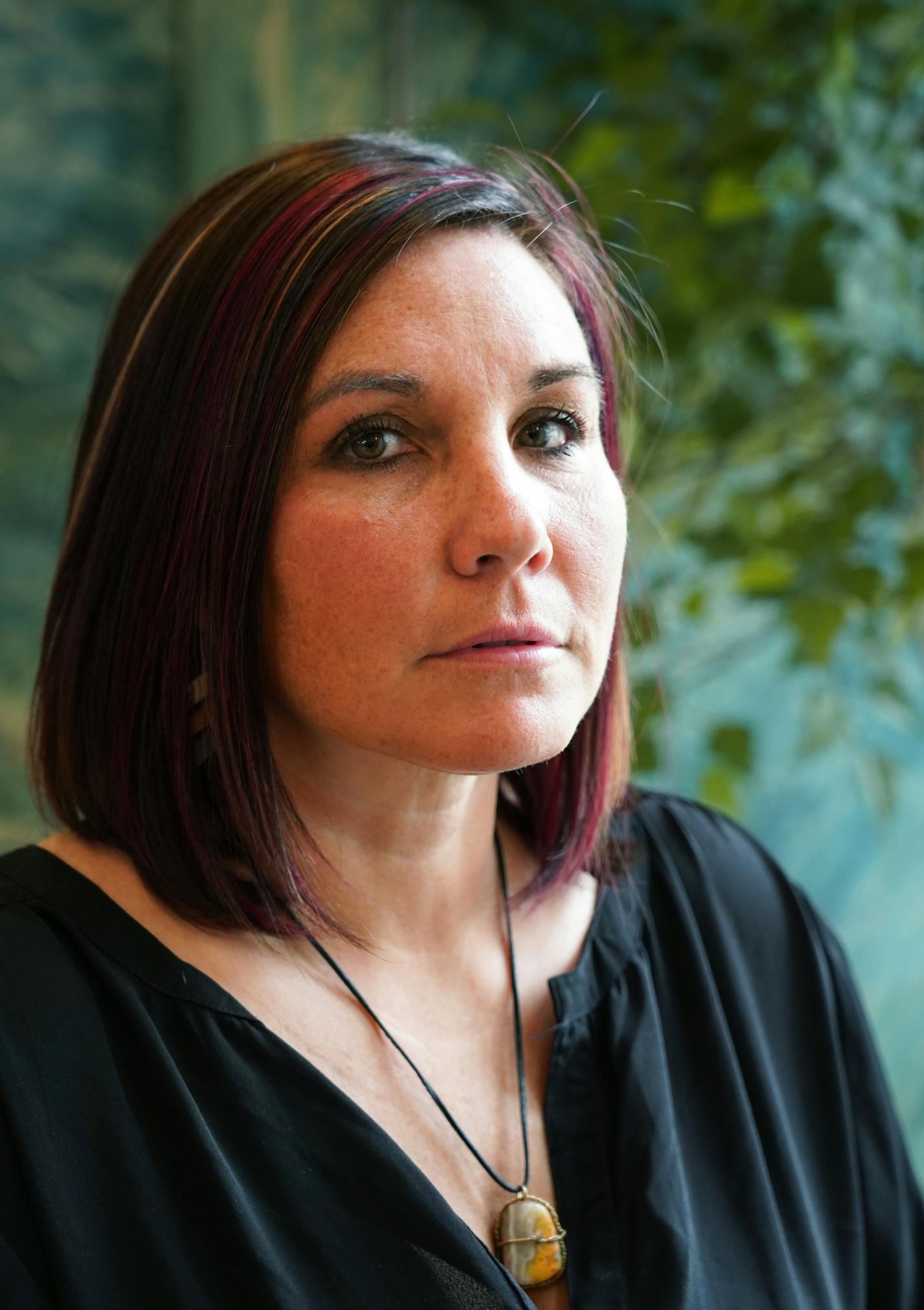 Tonja Honsey, the first formerly incarcerated woman to be appointed to the state's sentencing guidelines commission, was photographed at Fueled Collective in Minneapolis on Wednesday, May 1, 2019. ] Shari L. Gross &#x2022; shari.gross@startribune.com Photographing Tonja Honsey, first formerly incarcerated woman appointed to the state's sentencing guidelines commission.