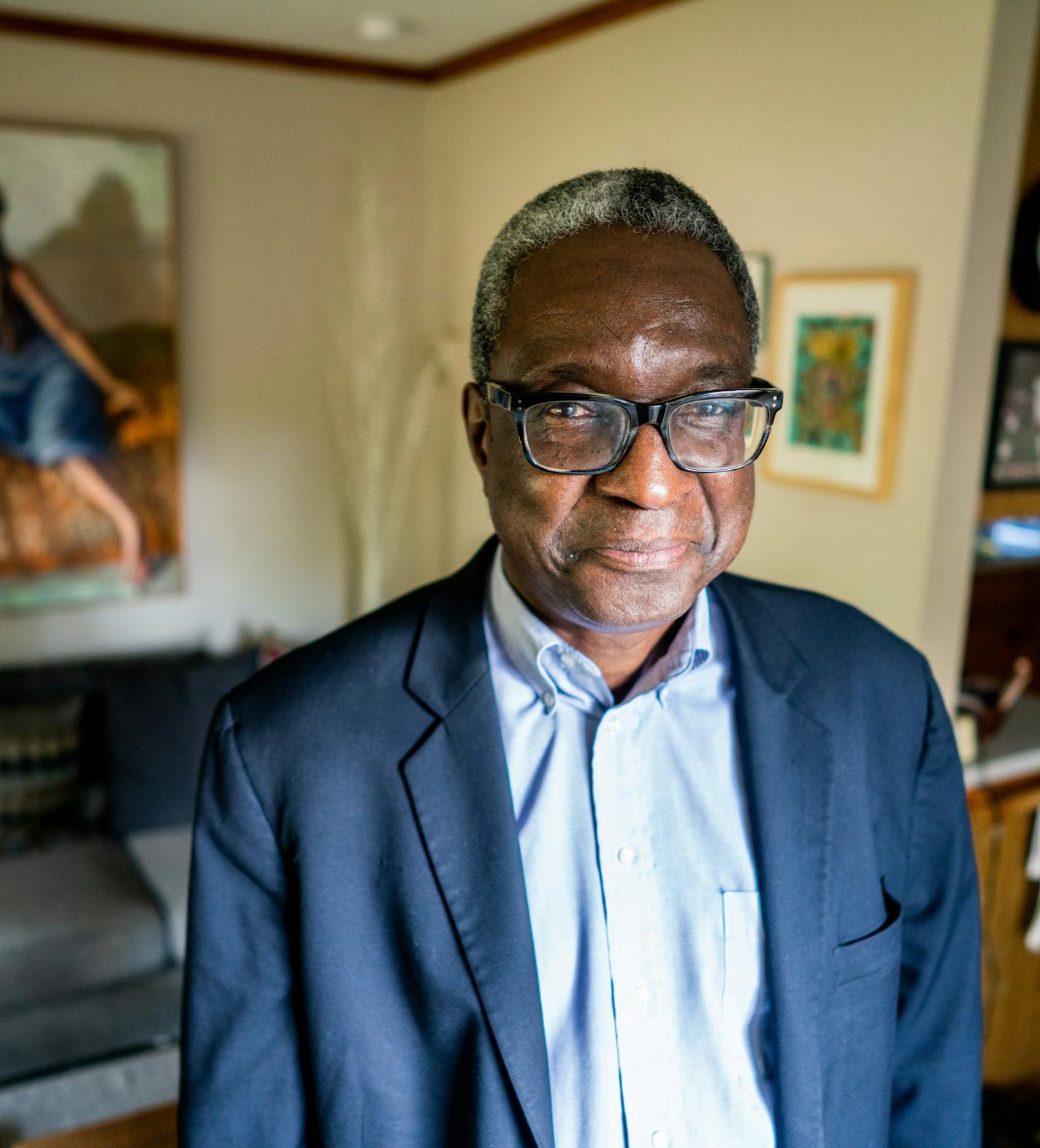 ] MARK VANCLEAVE &#xef; mark.vancleave@startribune.com * Herman Milligan poses for a portrait in his Minneapolis home Friday, Oct. 19, 2018.