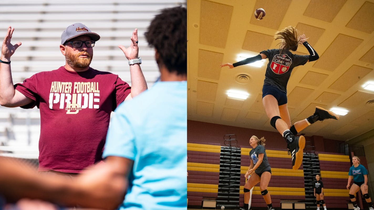 Football and volleyball players at Duluth Denfeld and around Minnesota currently won't play their seasons until March, but a lawsuit has been filed against the Minnesota State High School League, alleging it violated its own bylaws by postponing the seasons.