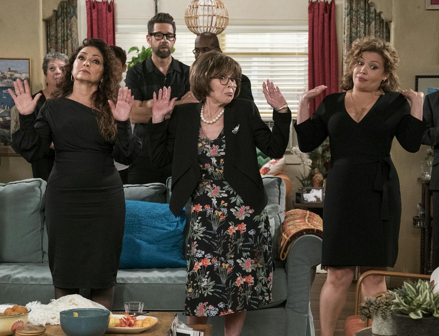 Ali Goldstein/Netflix
Gloria Estefan, Rita Moreno, Justina Machado in "One Day at a Time."