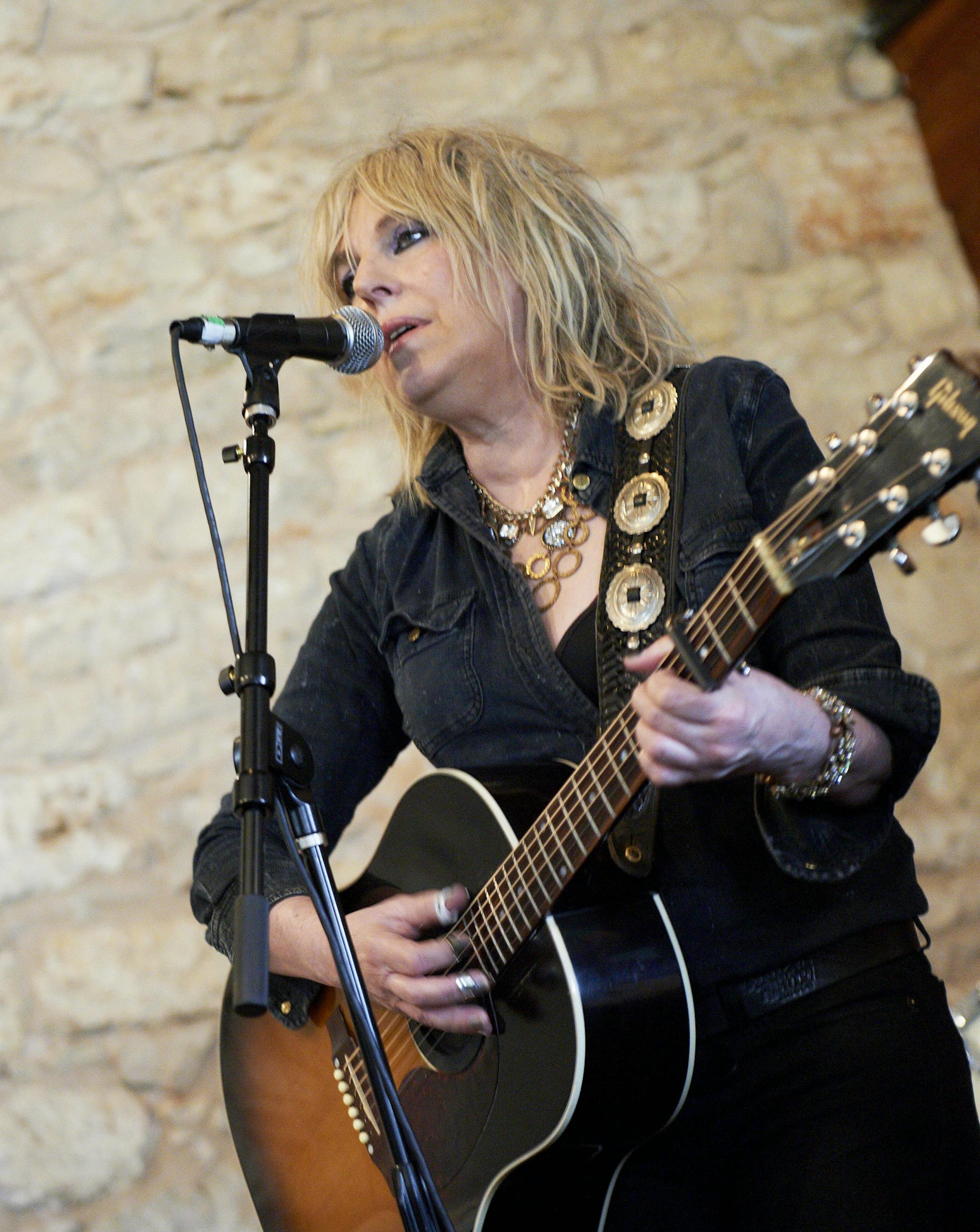Lucinda Williams performs at the Miles Davis House on Trinity at the South By Southwest music festival on March 15, 2014 in Austin, Texas. ] TONY NELSON tony@tonynelsonphoto.com ___ SLUG: 521SXSW 140315_ EXTRA INFORMATION: