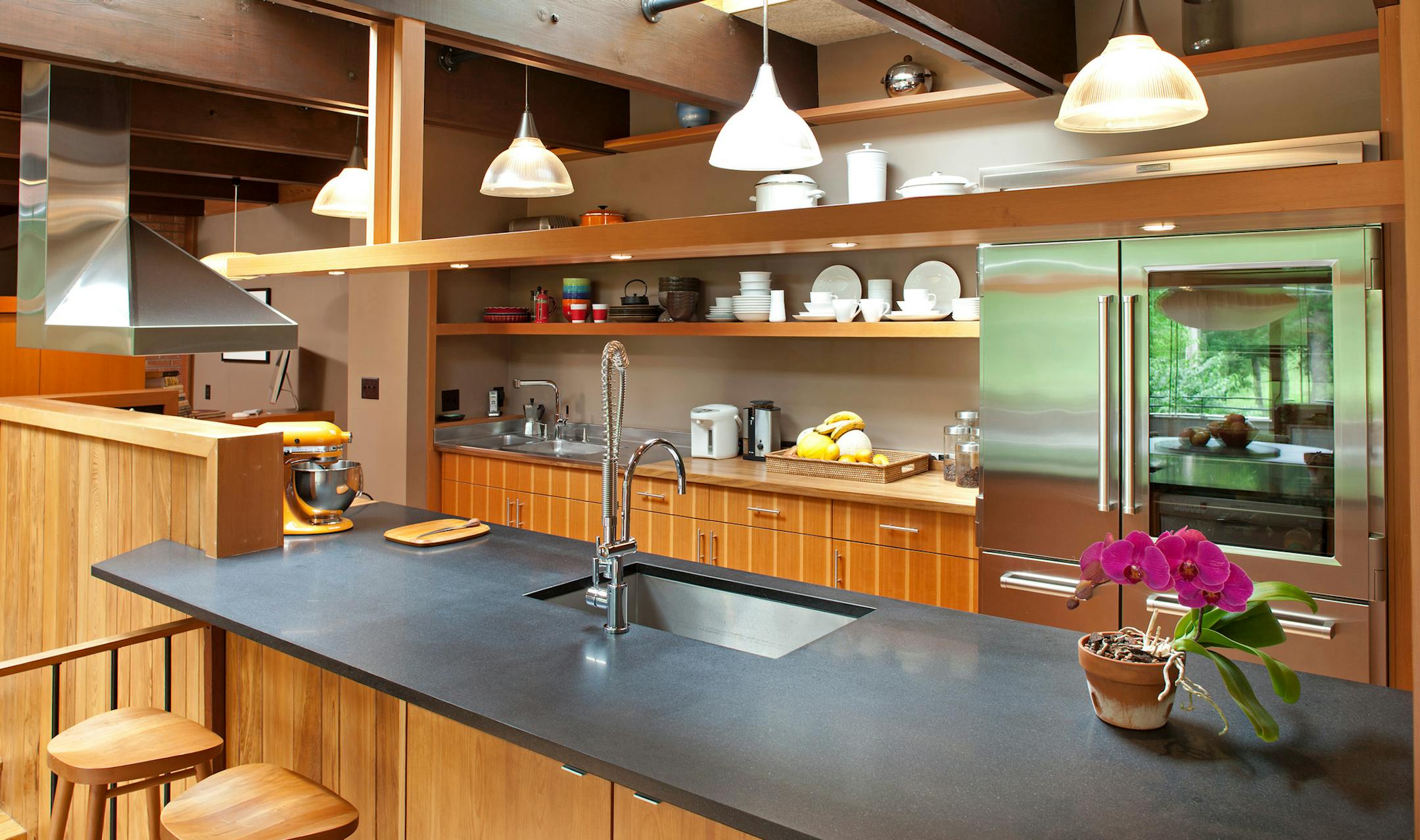 Homegazing: Midcentury modern architect-designed home for sale. Landmark Photography