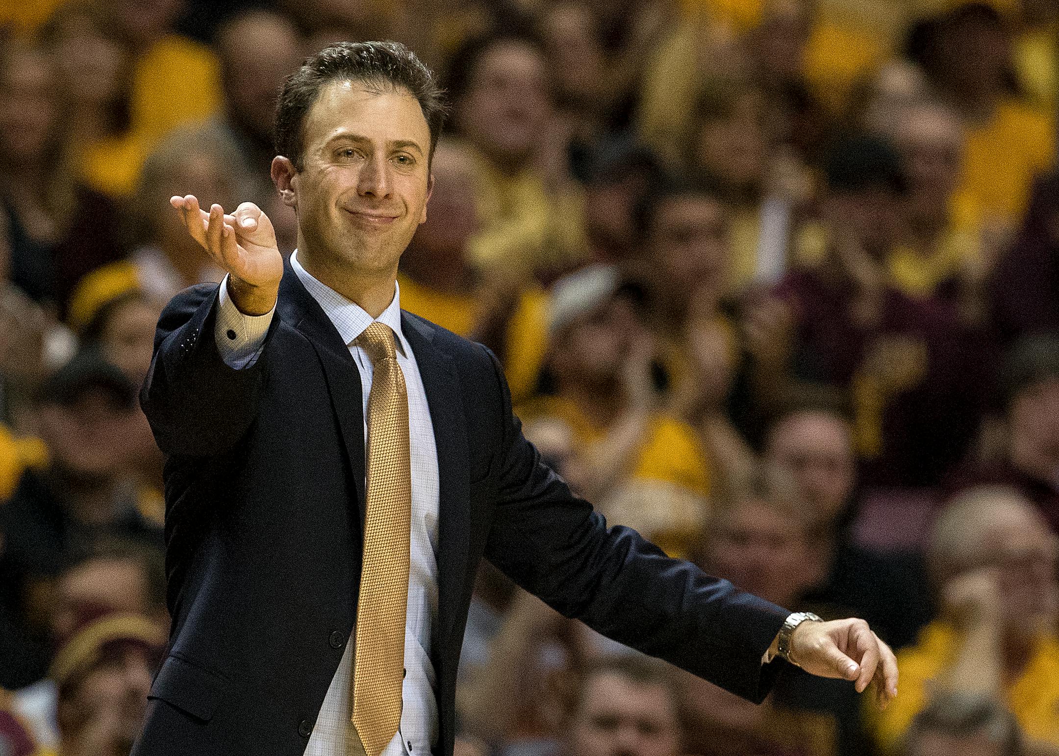 Gophers basketball coach Richard Pitino