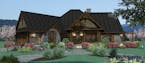 French country home with a memorable exterior. Home plan for Nov. 15