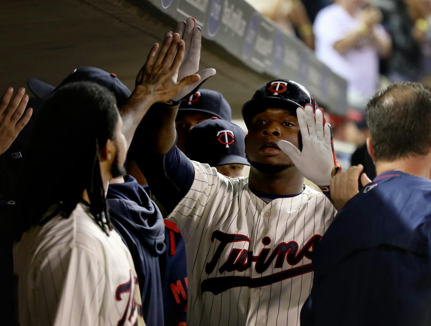 Miguel Sano is a big reason the Twins are still relevant as the baseball regular season winds down.