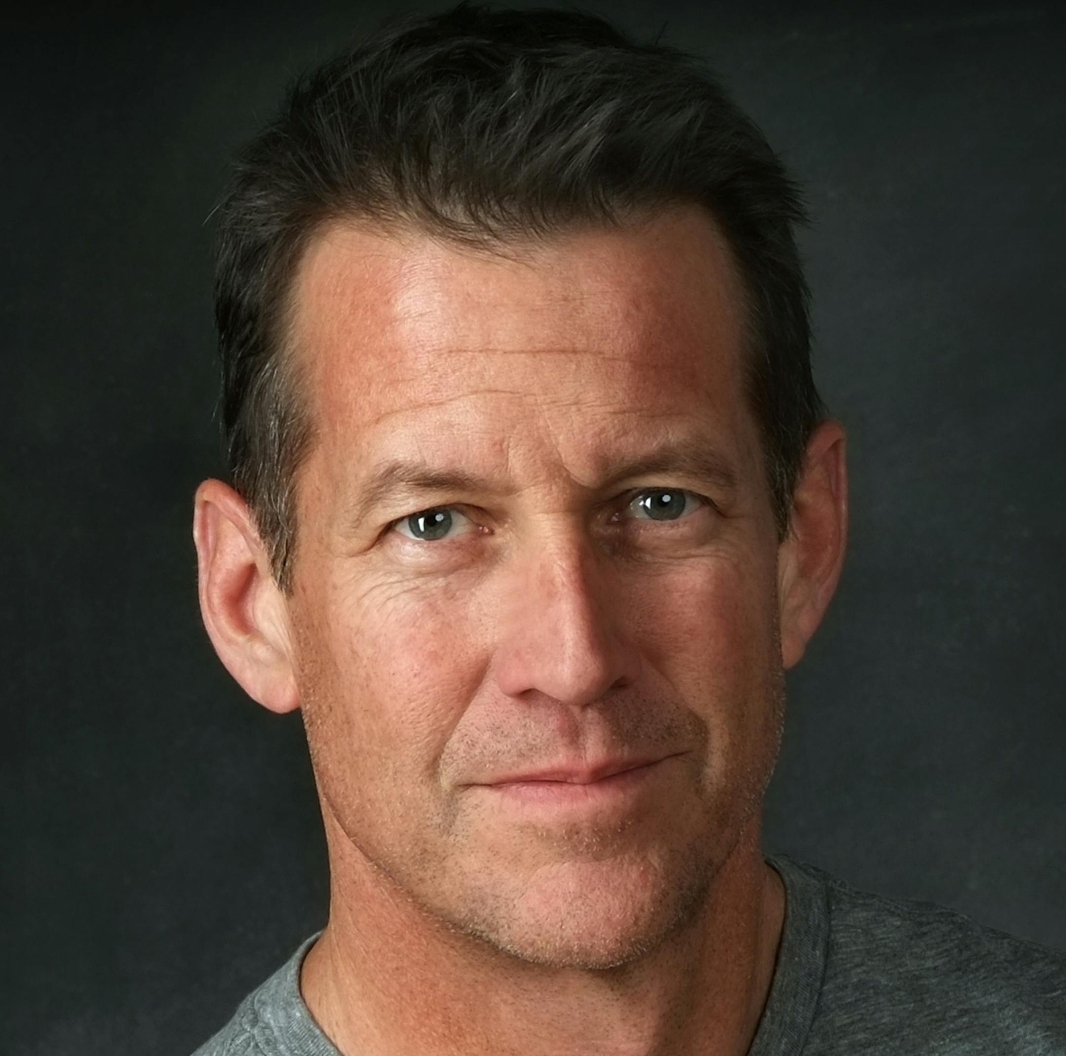 James Denton, who played Mike the Plumber on "Desperate Housewives," has moved to Twin Cities to support his sister-in-law who is battling breast cancer. The profits of the t-shirt he is wearing and designed will go towards fighting breast cancer. [ TOM WALLACE • twallace@startribune.com _ Assignments #20026298A_ Nov 29, 2012_ SLUG: denton12xx_ EXTRA INFORMATION: ORG XMIT: MIN1211121424250028 ORG XMIT: MIN1211291923150094 ORG XMIT: MIN1303191703171926 ORG XMIT: MIN1309171705454436