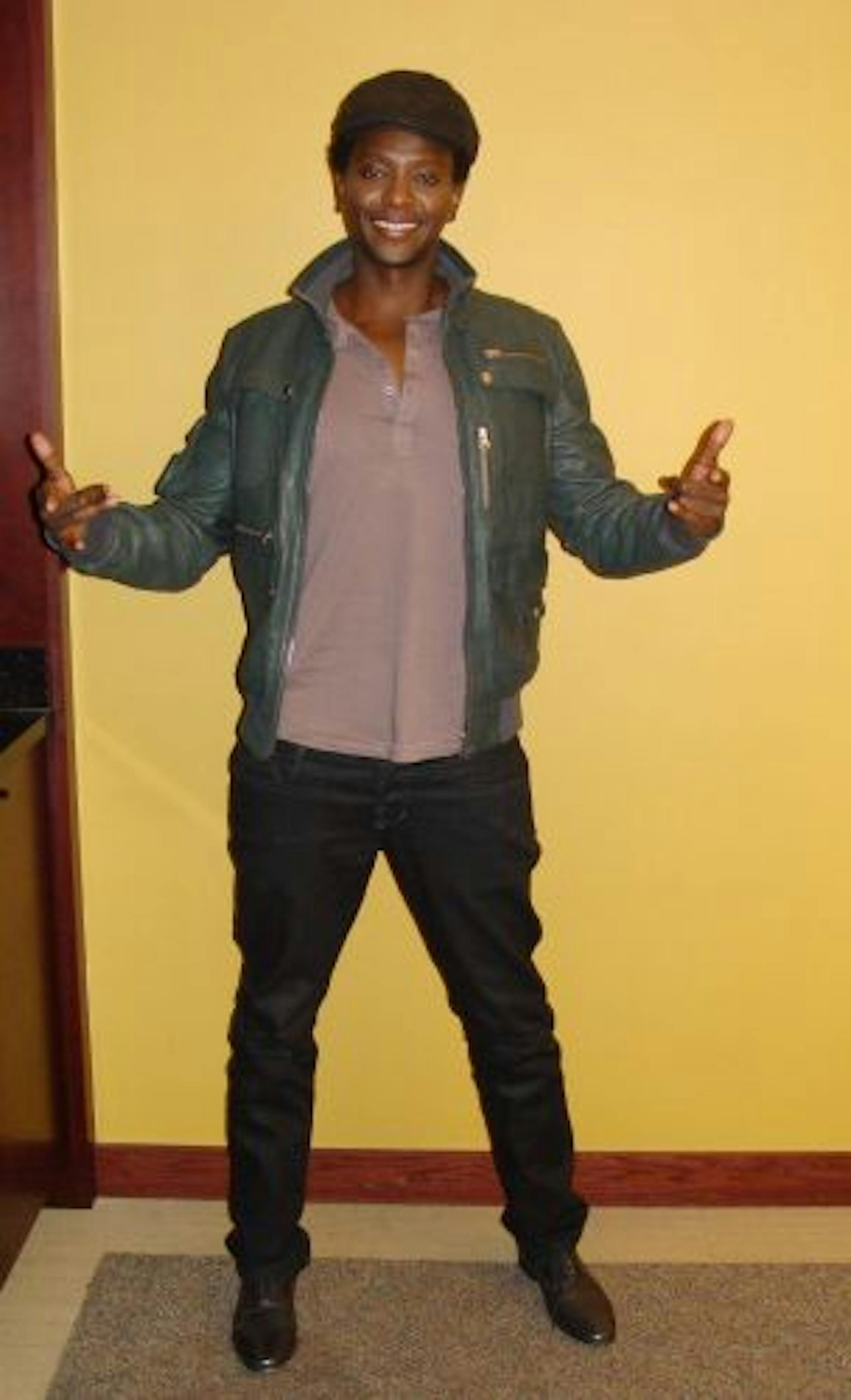 Sara Glassman, sglassman@startribune.com Edi Gathegi, who plays evil vampire Laurent in The Twilight Saga: New Moon, visited the Mall of America.