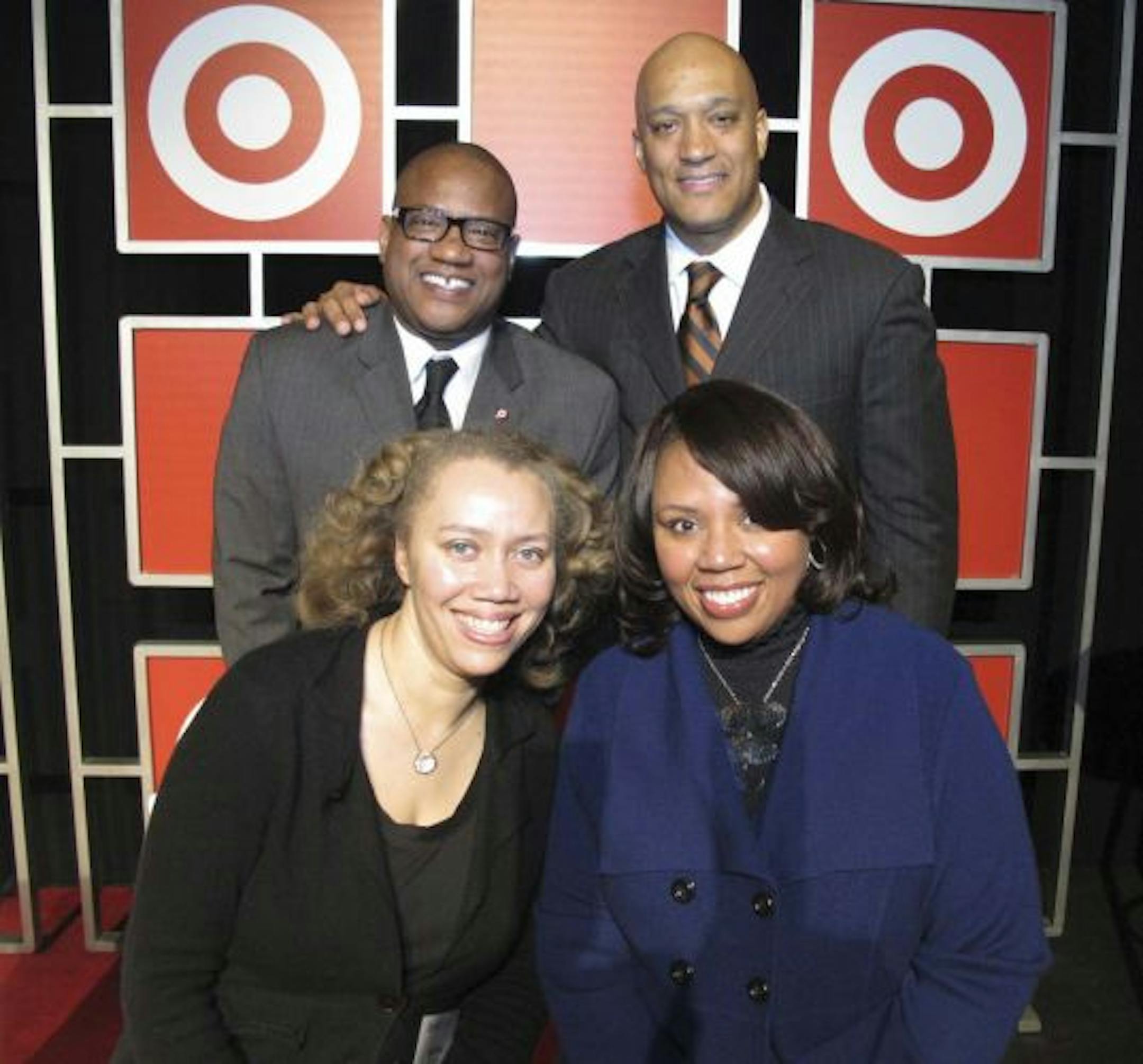 Clockwise from top left: Greg Cunningham, Kenya Jackson, Kim Strong and Karima Ridgely
