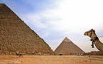 The Great Pyramid, left, is the only standing monument of the "Seven Wonders of the Ancient World." (Norma Meyer) ORG XMIT: 1231109