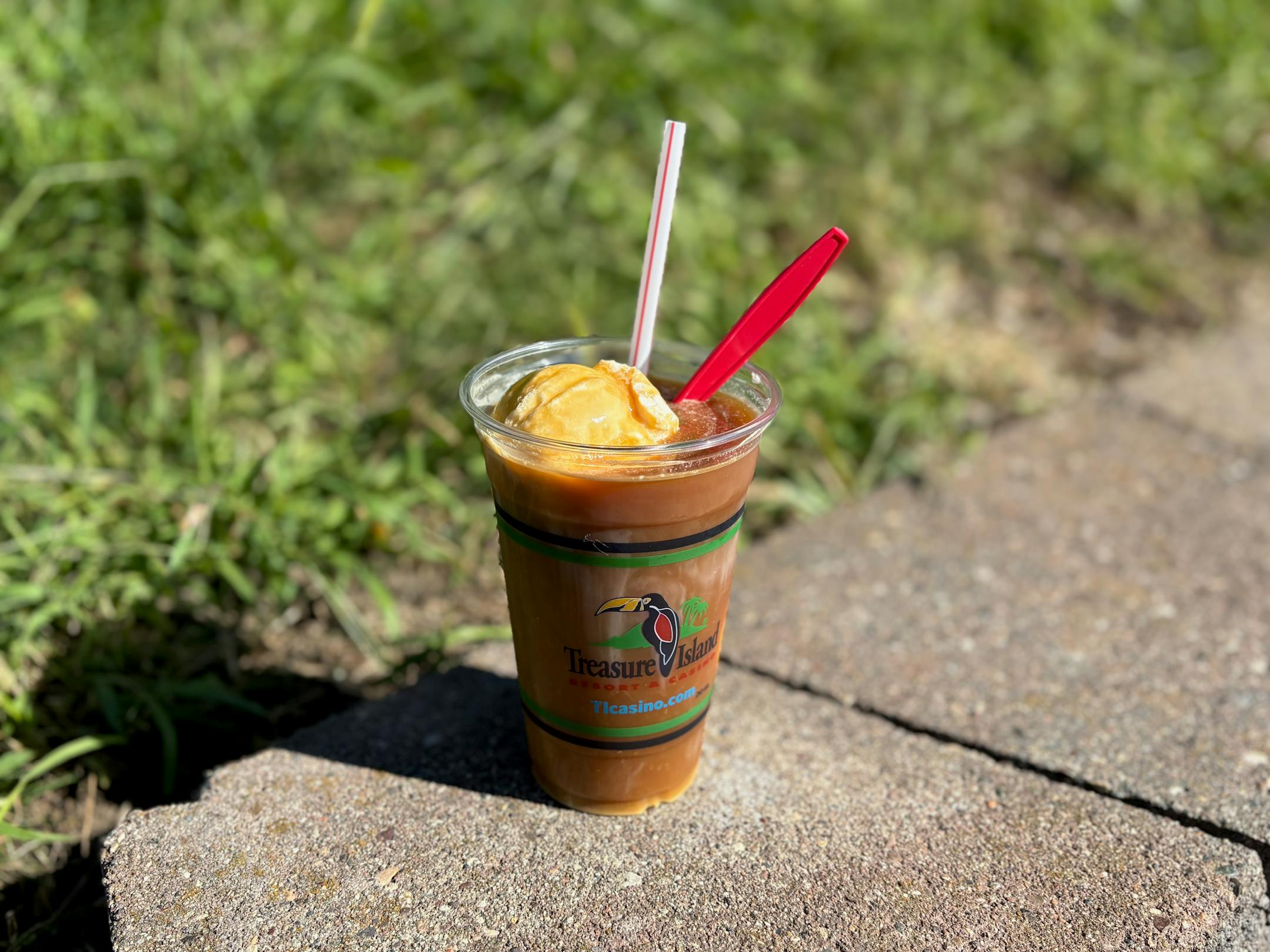 West End Creamery Cold Brew Float with vanilla ice cream