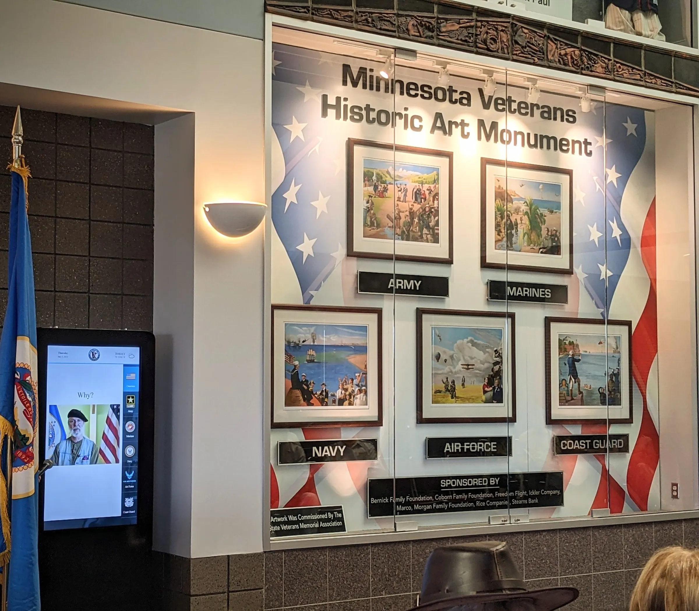 Memorial brings Camp Ripley military paintings to St. Cloud