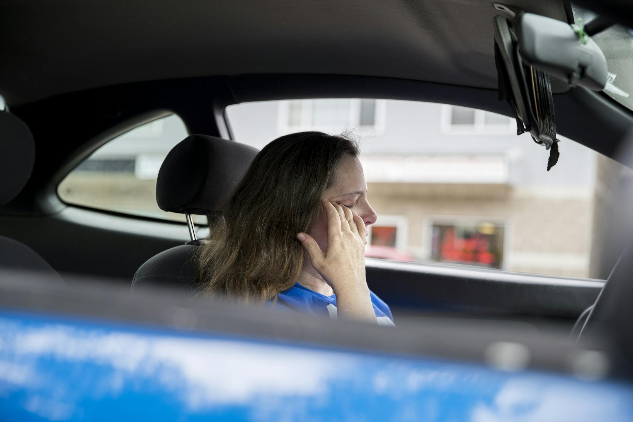 Ellen Murray cried in her car while listening to the radio news of Danny Heinrich's confession of the abduction and murder of 11-year-old Jacob Wetterling in St. Joseph, Minn. on Tuesday, September 6, 2016.