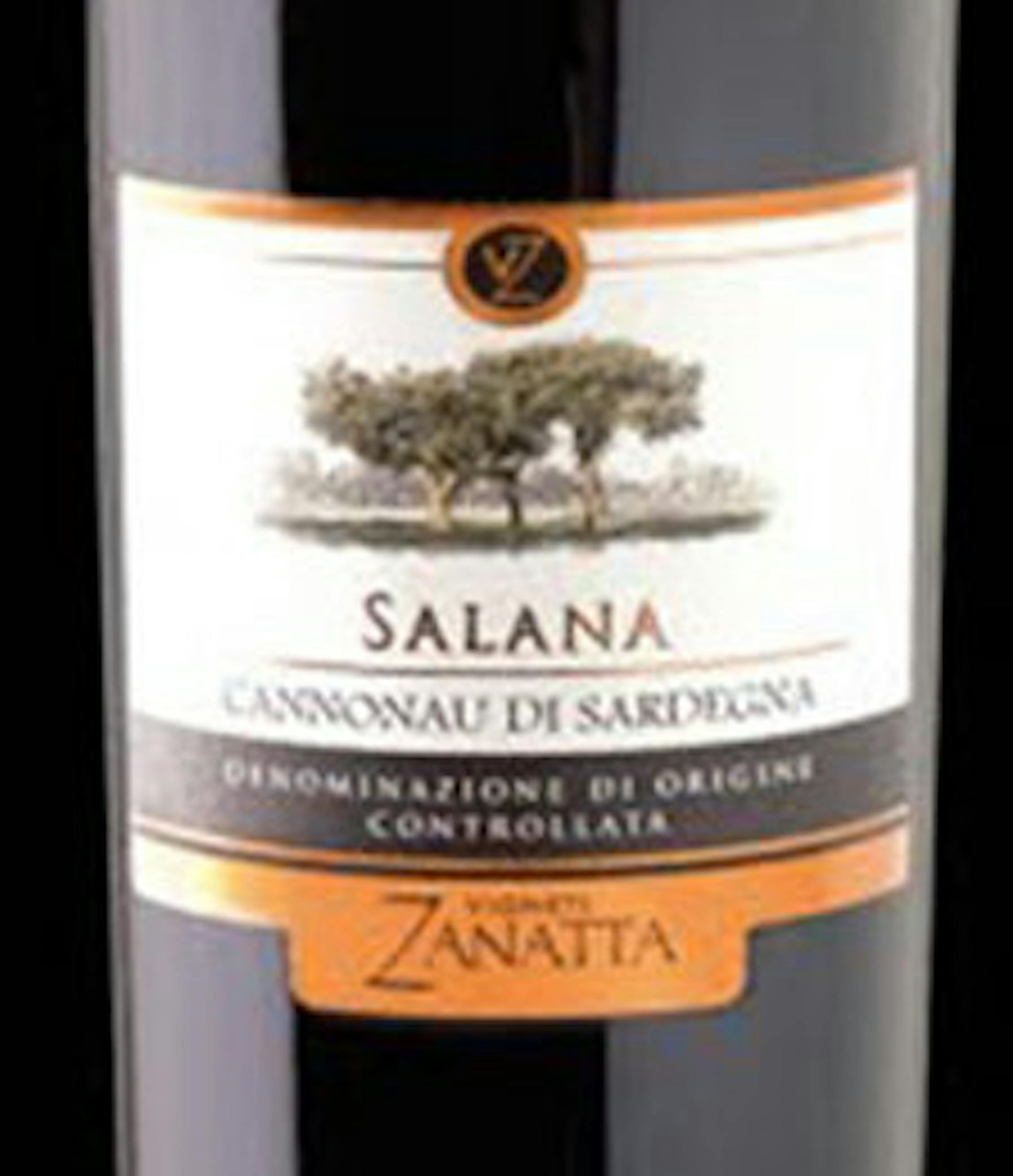 2014 Vigneti Zanatta ìSalanaî Cannonau di Sardegna