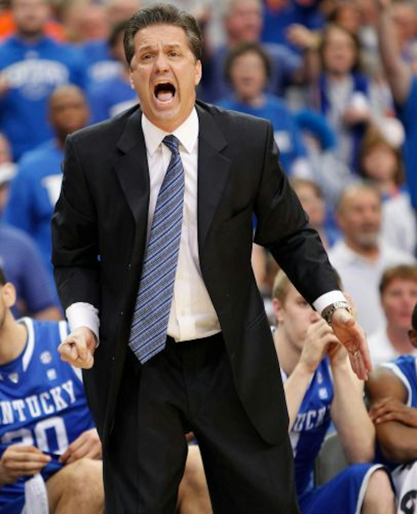 Kentucky basketball coach John Calipari