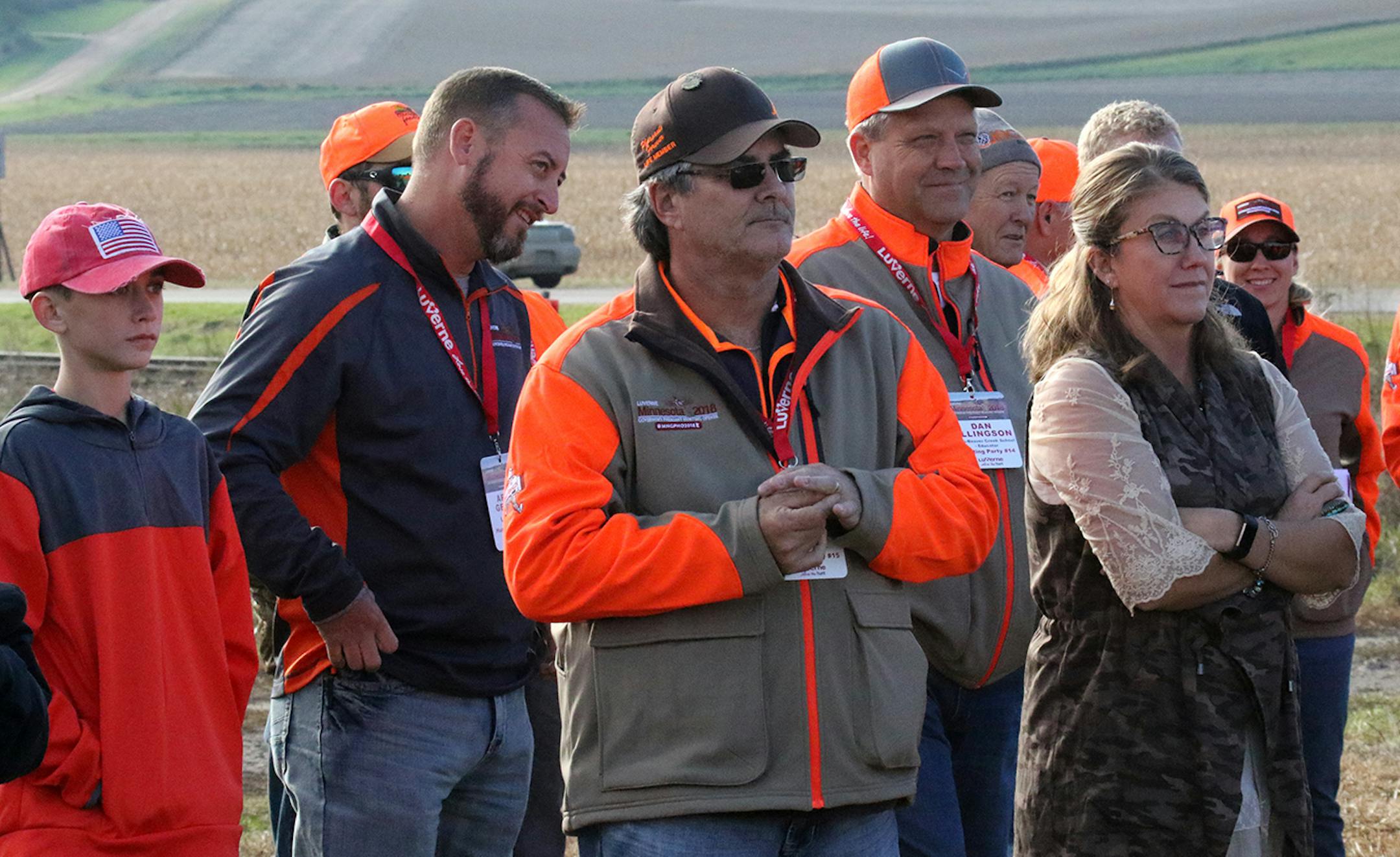 Pheasant hunters from Rock County gathered late last week for the dedication of Rooster Ridge, Minnesota's newest wildlife management area. A farmer sold 93 acres to the DNR to make it possible.