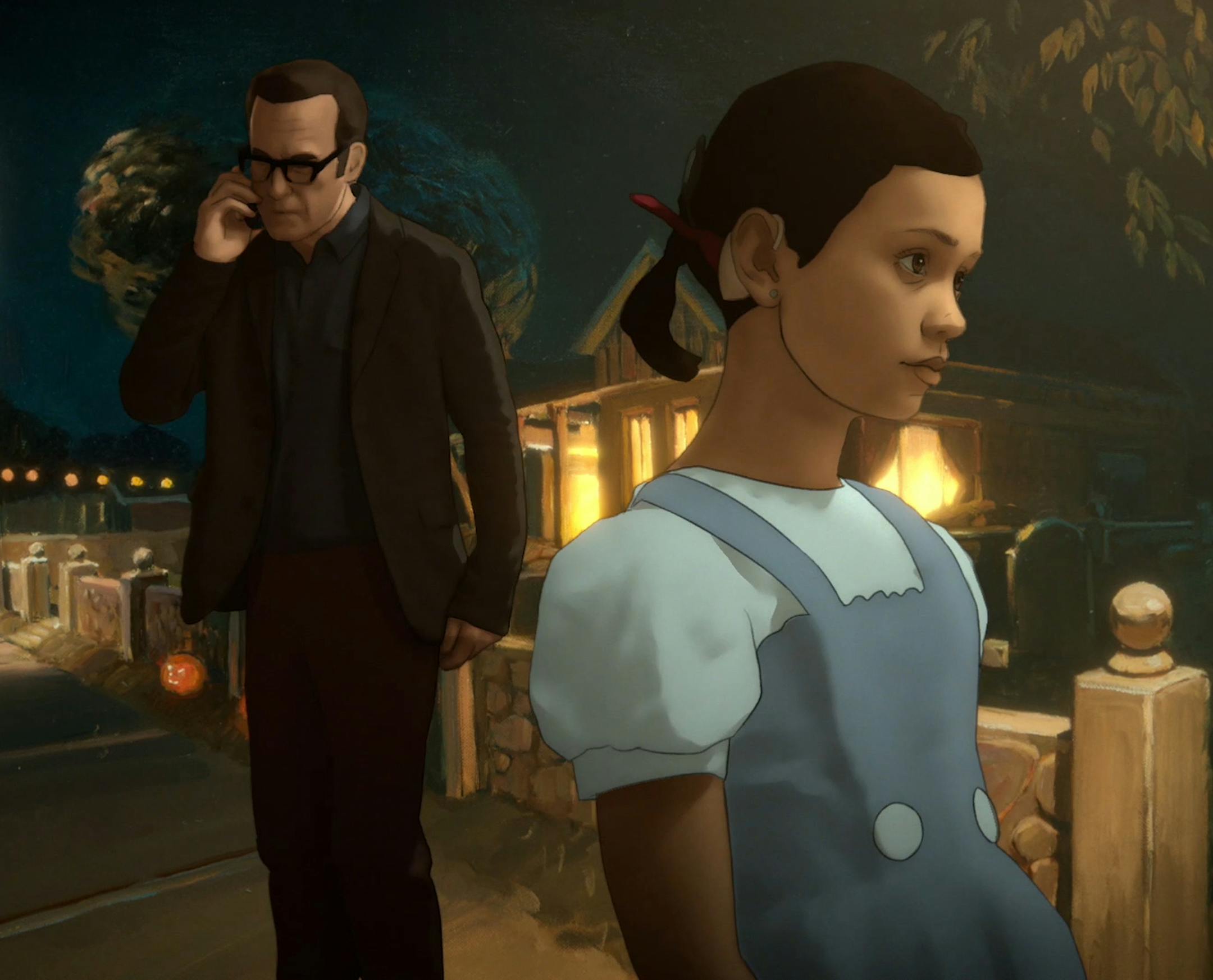 Undone/Amazon Prime Studios
Alma Winograd-Diaz (Rosa Salazar, “Alita: Battle Angel”) takes her mundane life one day at a time until a near fatal accident induces visions of her late-father, Jacob (Bob Odenkirk). Through these persistent visions he urges her to tap into a mysterious ability that allows her to travel through space and time with the hopes of preventing his untimely death. This quest challenges Alma’s relationships and brings into question her mental wellbeing w