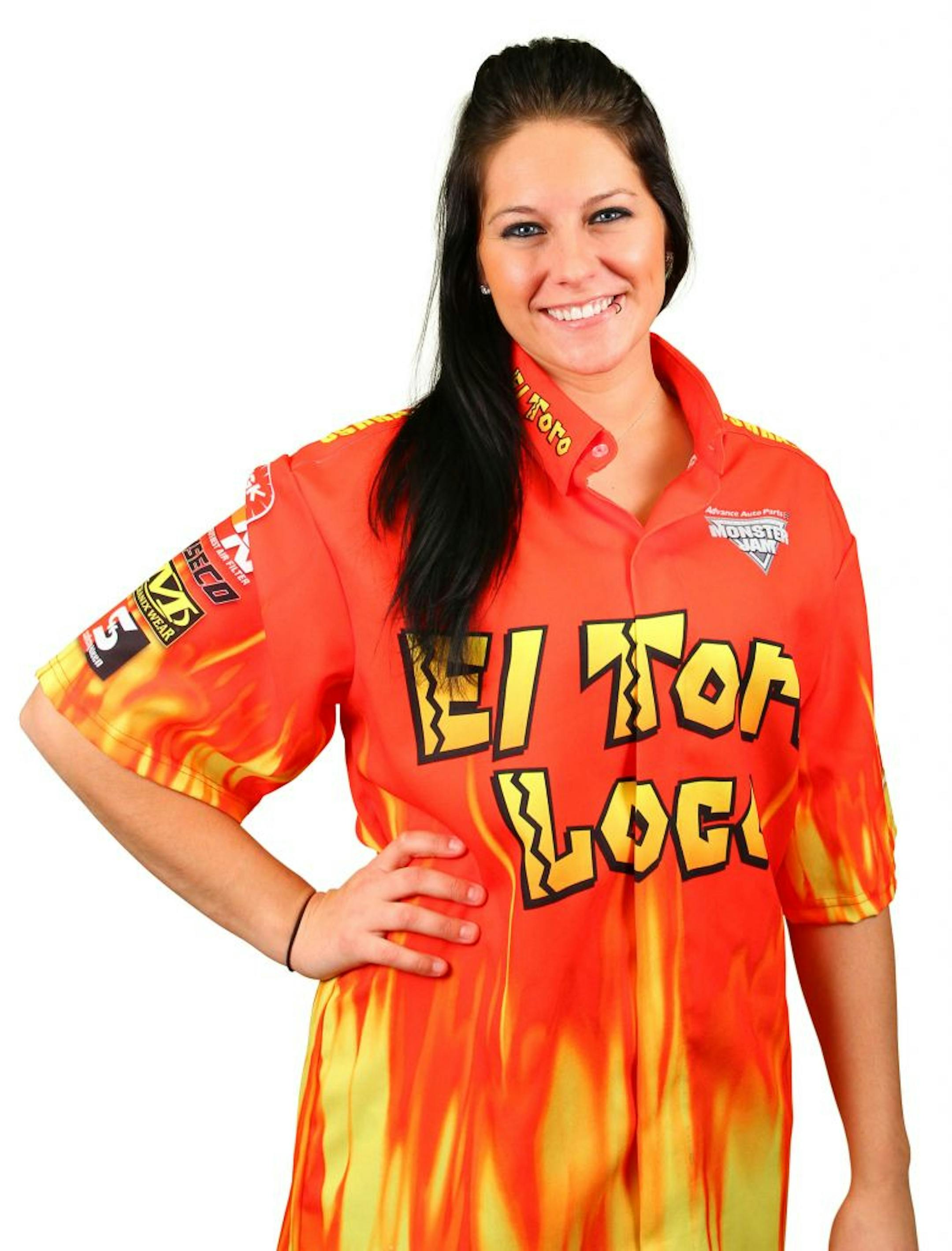 Becky McDonough, monster truck driver