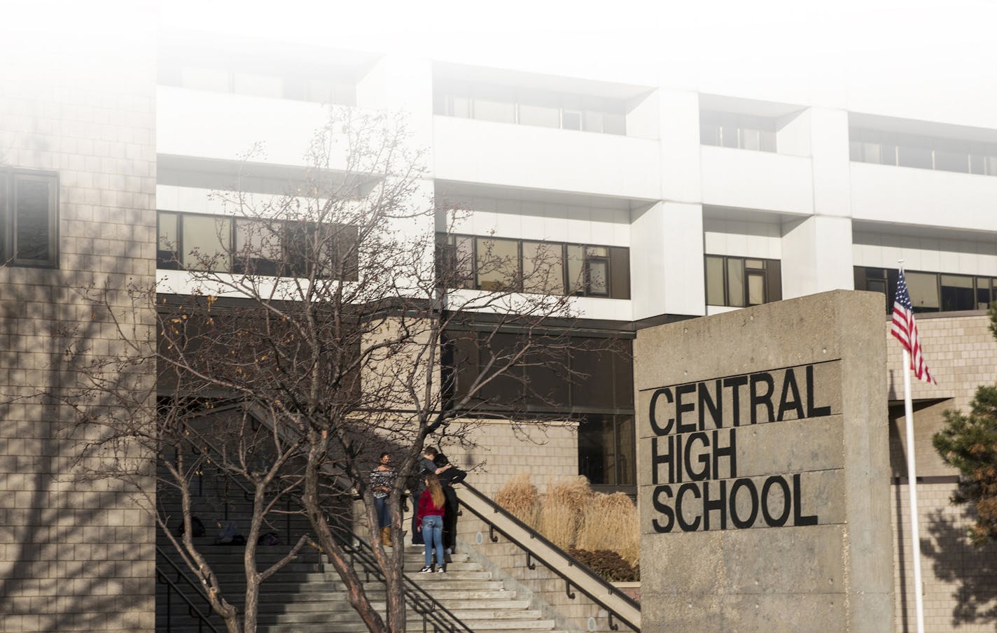 Central High School in St. Paul seen on Wednesday, December 9, 2015. ] (Leila Navidi/Star Tribune) leila.navidi@startribune.com ORG XMIT: MIN1512091647531375 ORG XMIT: MIN1512091656541379