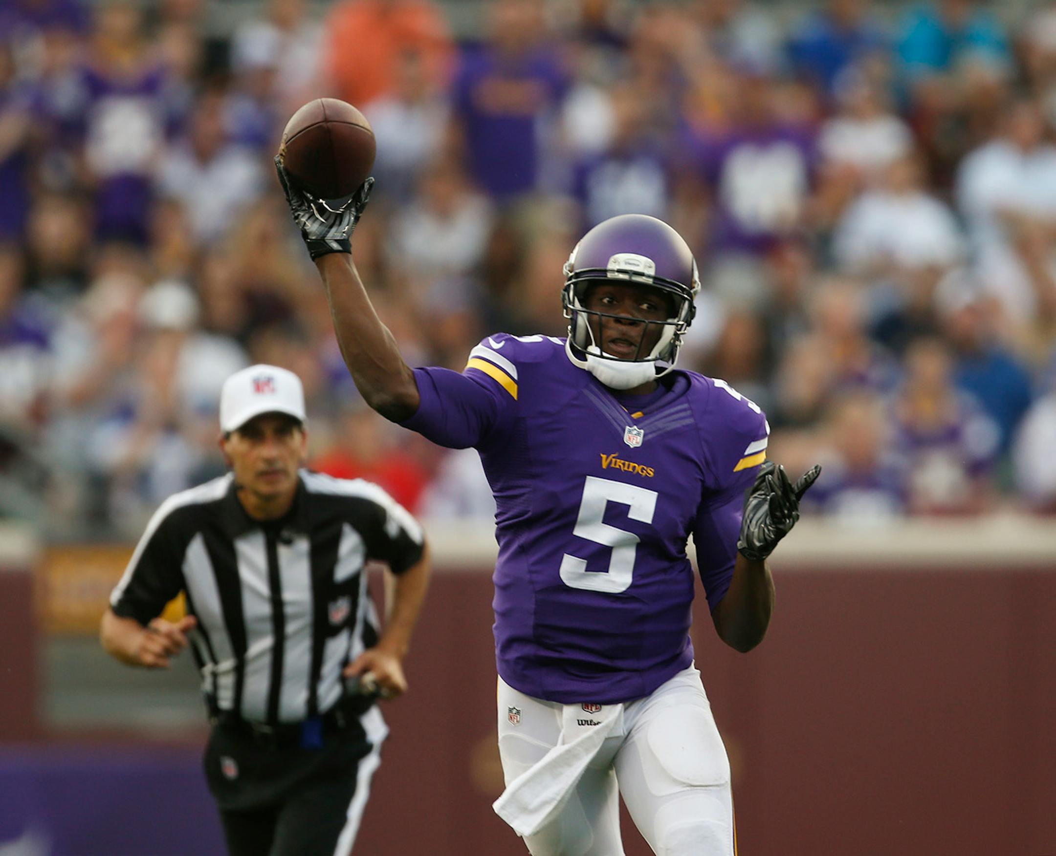 Minnesota Vikings quarterback Teddy Bridgewater