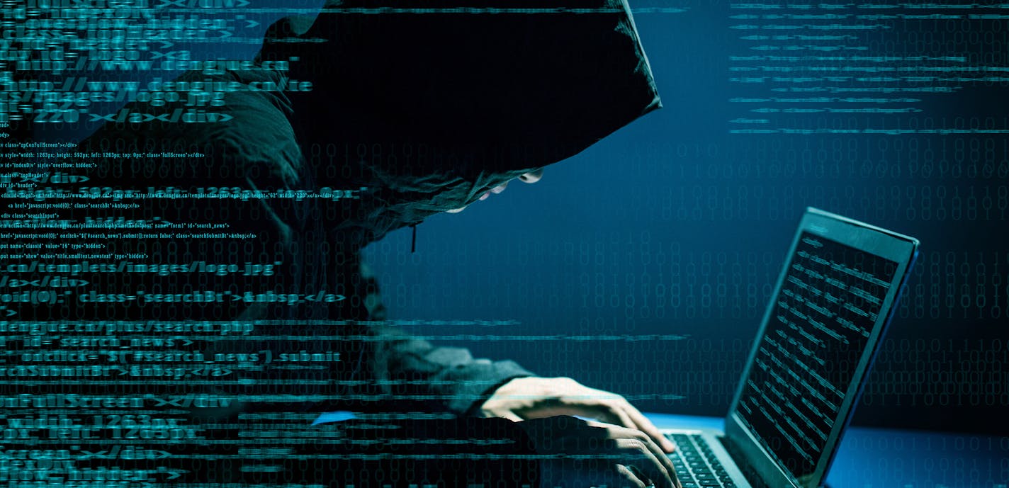 iStockphoto.com
Hacker attacking internet.