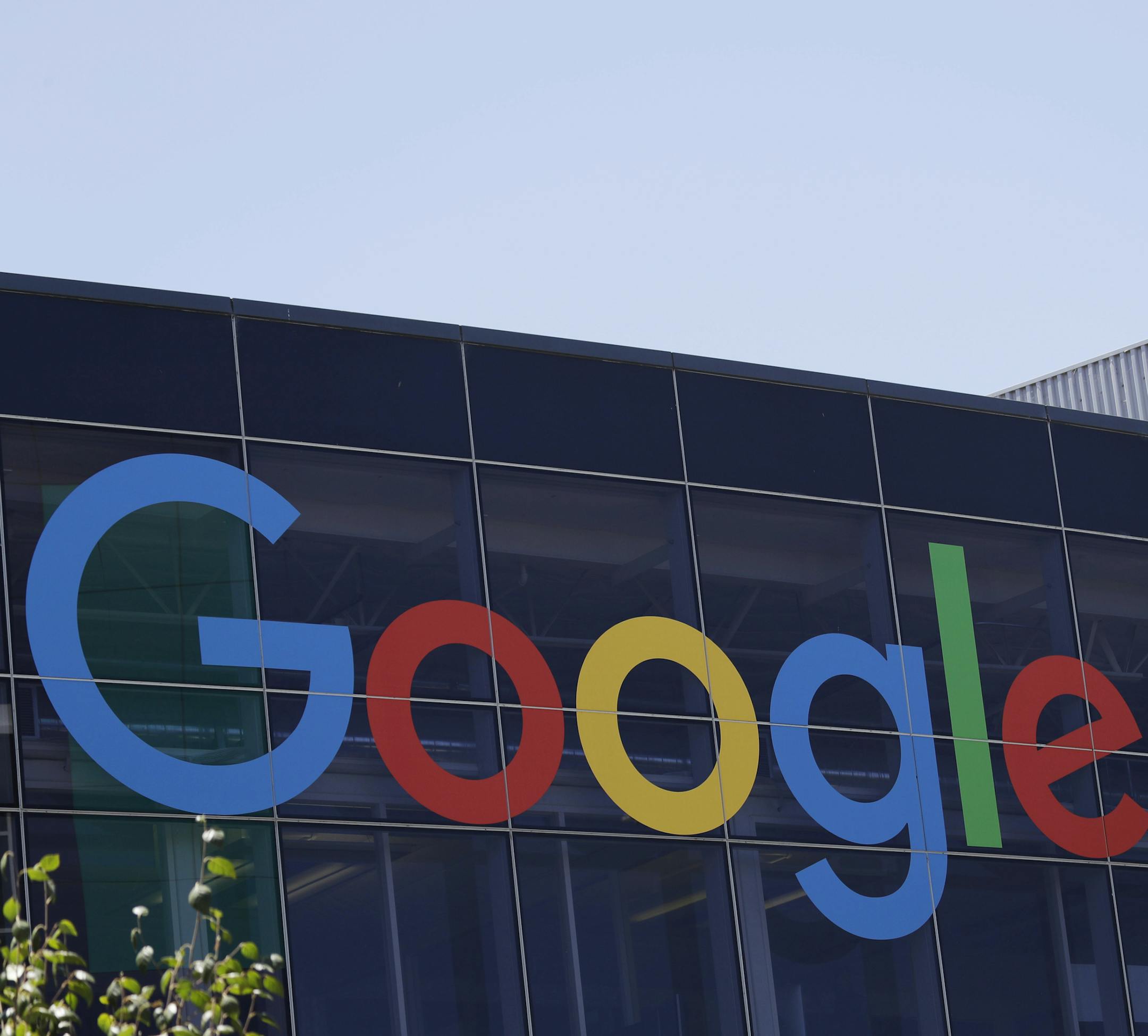 FILE - This Tuesday, July 19, 2016, file photo shows the Google logo at the company's headquarters in Mountain View, Calif. Google parent Alphabet Inc. reports earnings Thursday, Feb. 1, 2018. (AP Photo/Marcio Jose Sanchez, File)