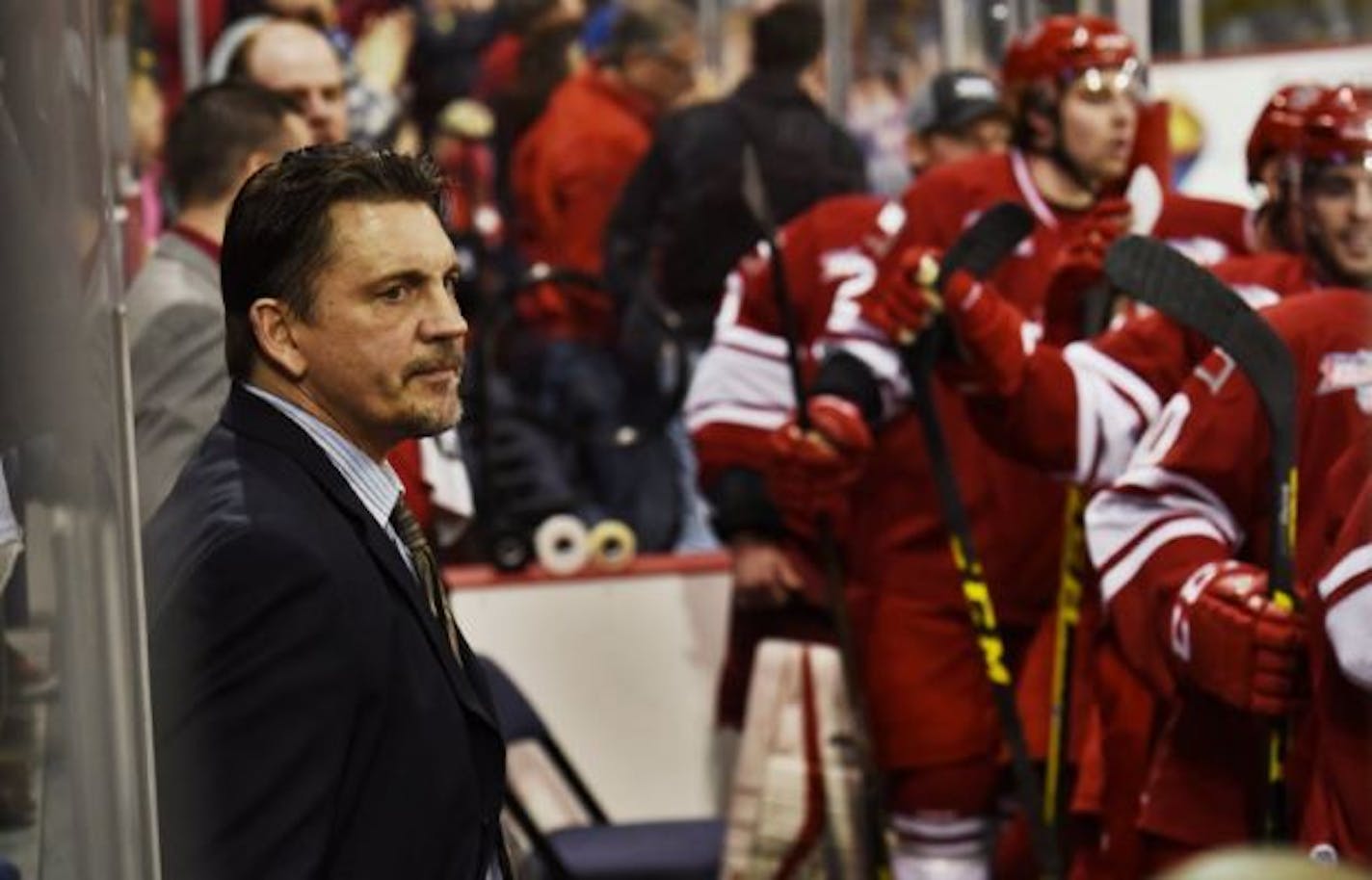 Allen Americans coach Steve Martinson, a Minnetonka native and former St. Cloud State standout, posted his 1,000th coaching victory in March. Martinson played 50 NHL games, one for the North Stars.