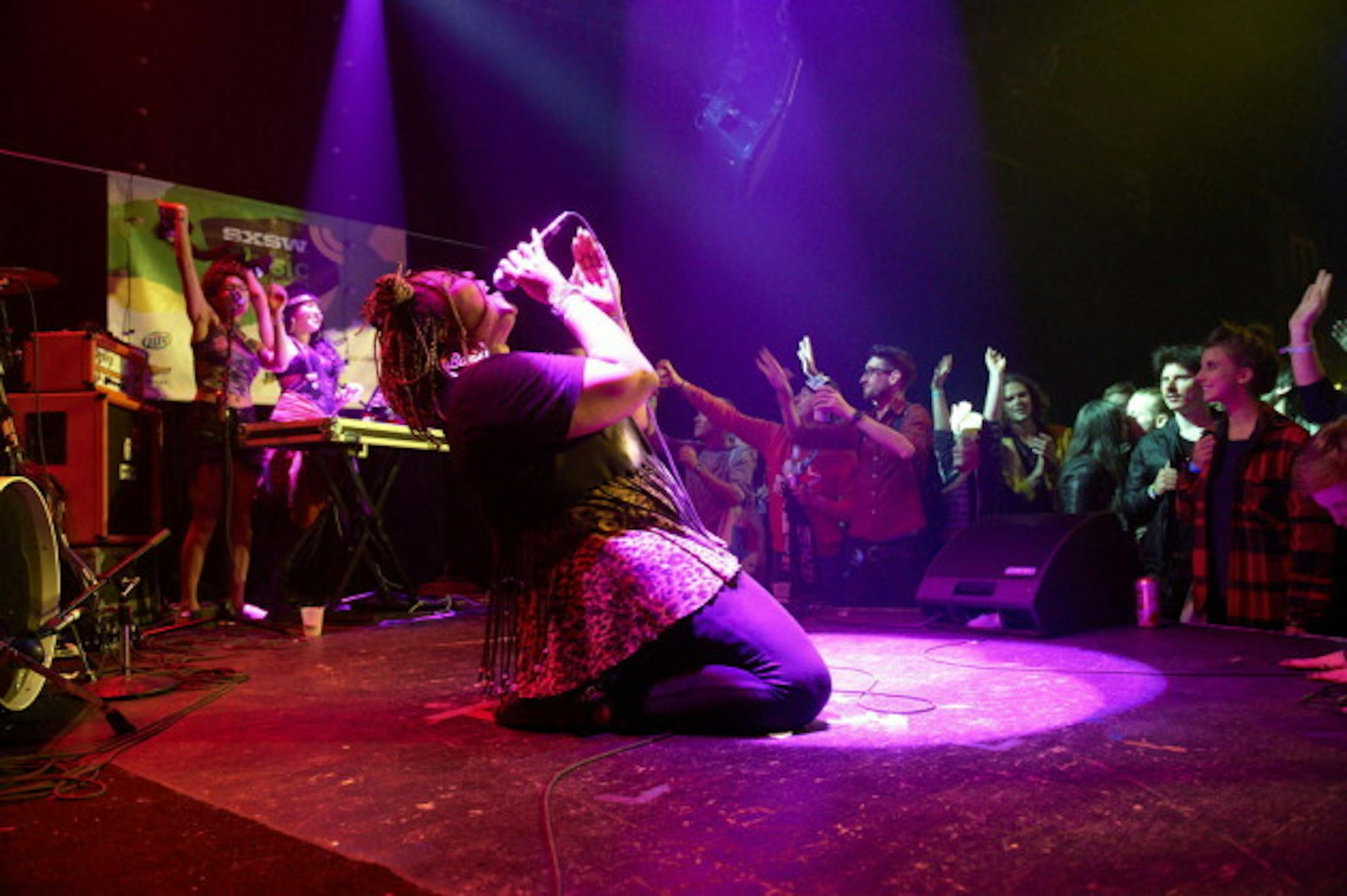 A hot presence at South by Southwest last month, Lizzo performs with GRRRL PRTY on Friday for the Minnesota Music Summit in St. Paul -- a SXSW-style event designed to build up the state's music community. / Photo by Tony Nelson