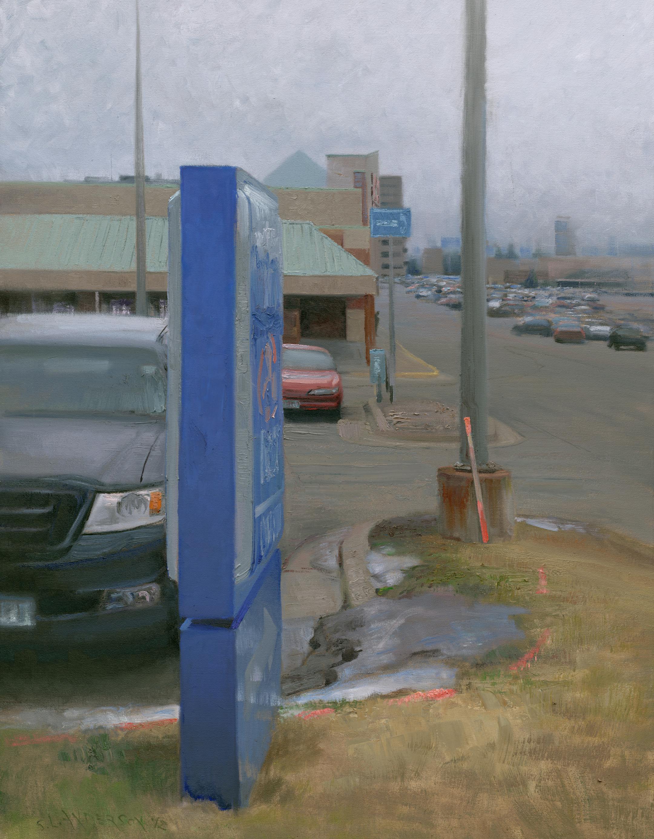 "Blue Sign" by Scott Lloyd Anderson