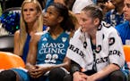Lindsay Whalen (right) and Rebekkah Brunson, both 34, will skip overseas play this winter and stay in Minneapolis to prepare for next summer's WNBA se