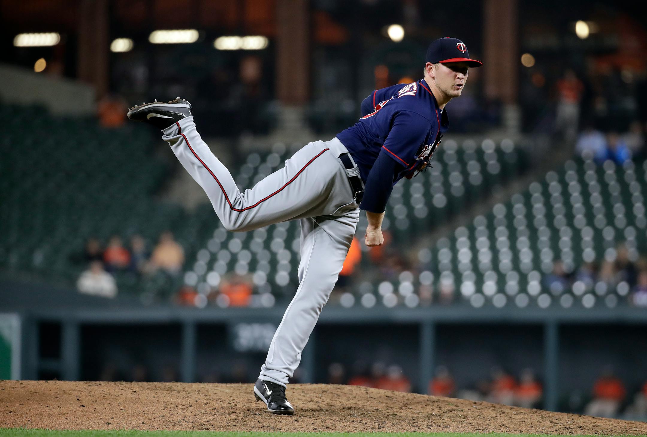 Tyler Duffey will be one of several Twins relievers who might be called upon to close games after the club traded Brandon Kintzler to the Washington Nationals.