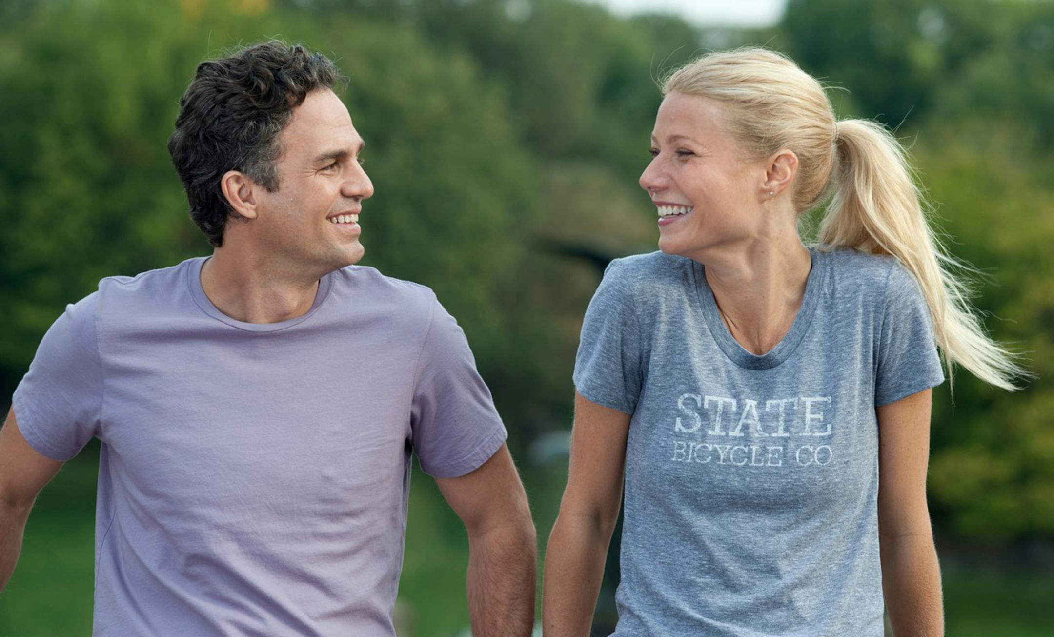 Mark Ruffalo and Gwyneth Paltrow in "Thanks for Sharing"