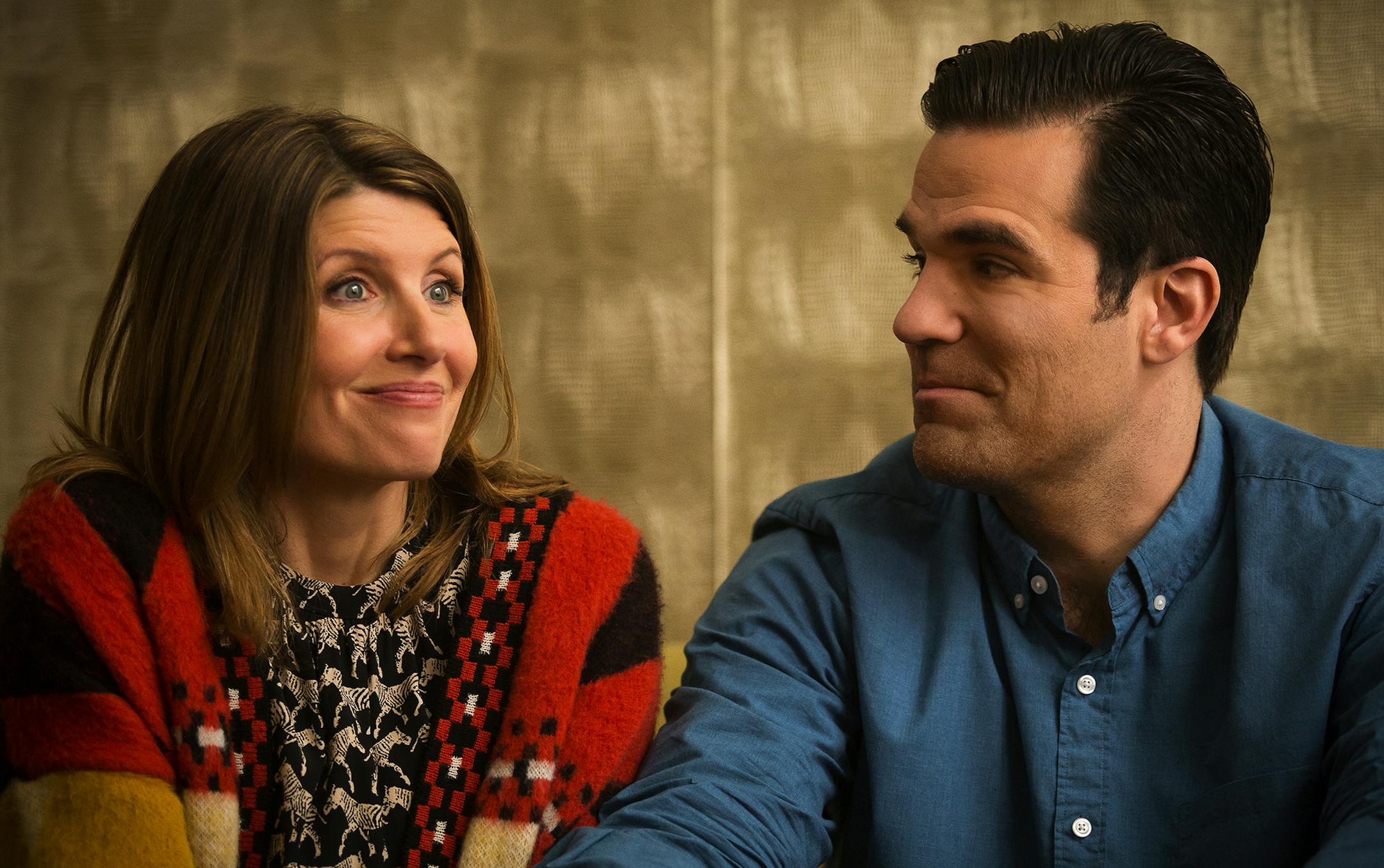 Sharon Horgan and Rob Delaney in &#xec;Catastrophe.&#xee; credit: Amazon Studios