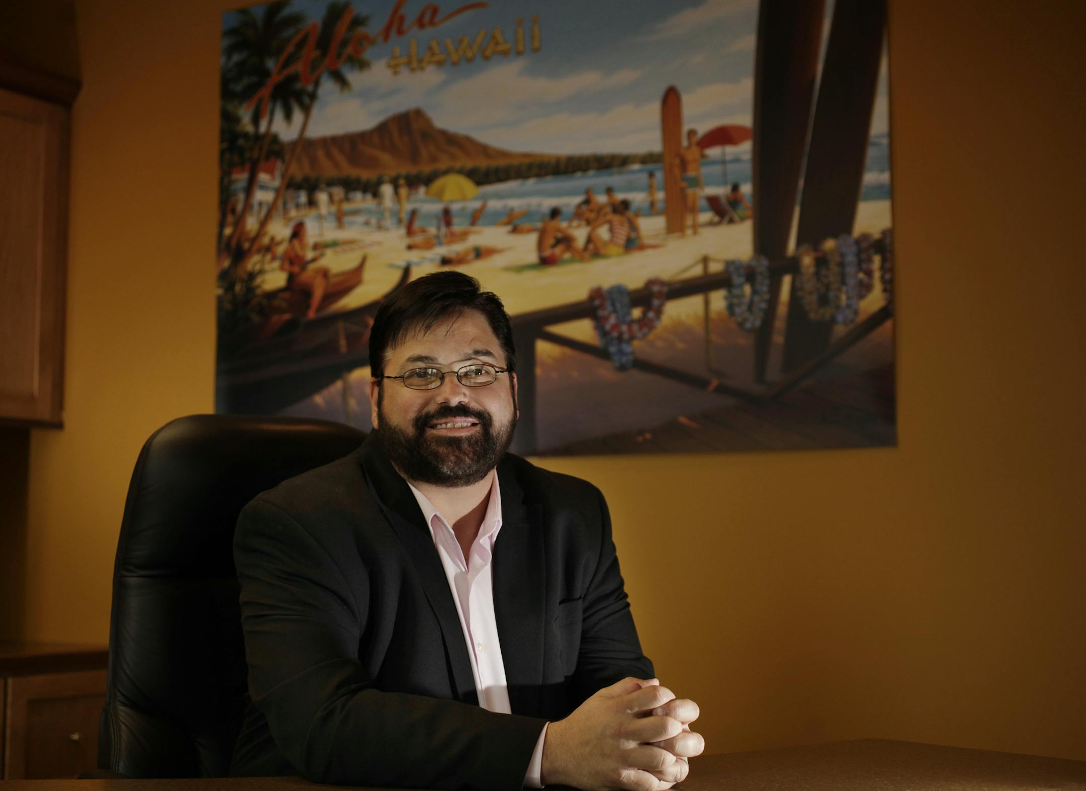 Adestinn's CEO David-Elias Rachie in his Mahtomedi, MN office on June 19, 2013. ] JOELKOYAMA‚Ä¢joel koyama@startribune.com