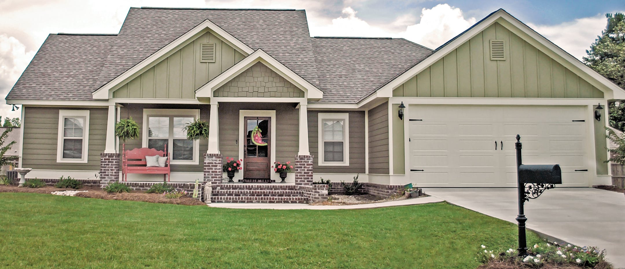 Home plan: Ranch home reinvented for today.