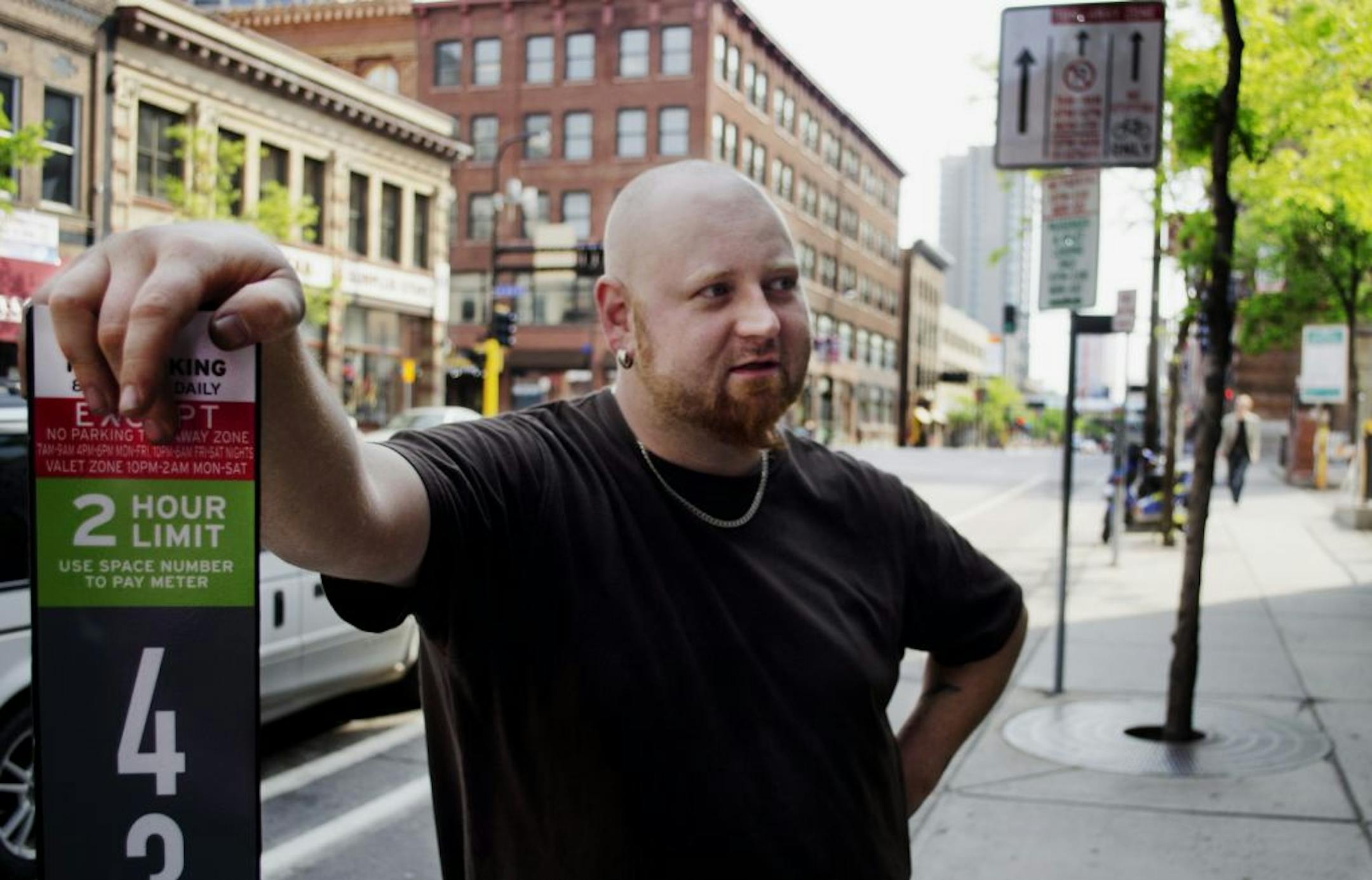 Ian Anderson, a sound engineer at the Fine Line, talked about some of the problems on the street late evenings in downtown Minneapolis.