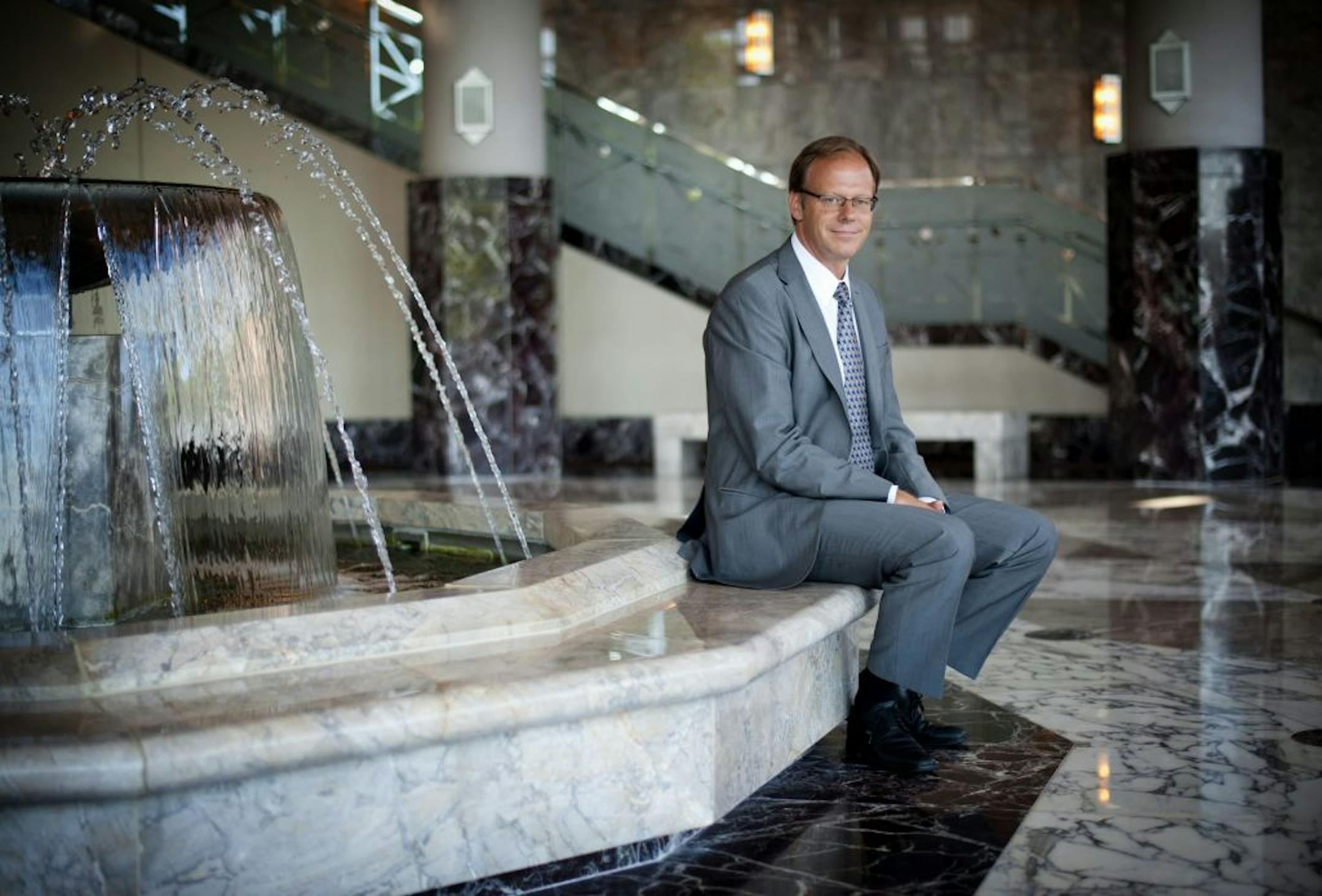 Hakan Ericsson, president of the America's division of Carlson Wagonlit Travel. Wednesday, September 5, 2012.