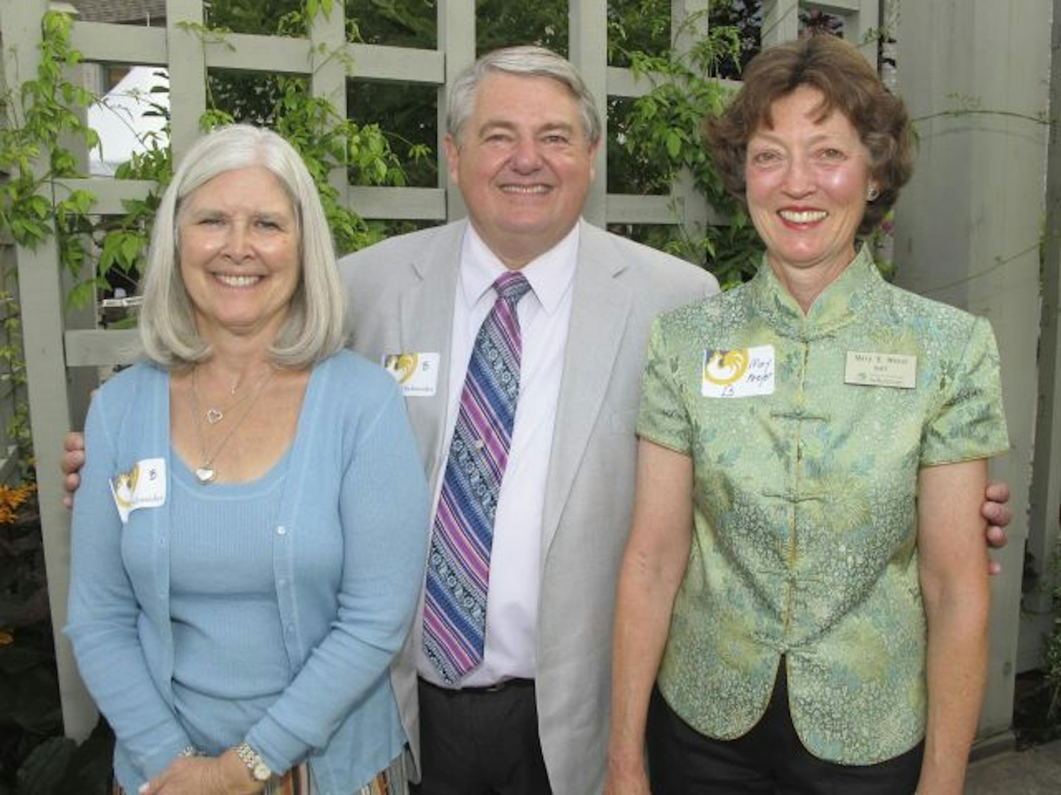 Sandy Schneider, Ed Schneider and Mary Meyer