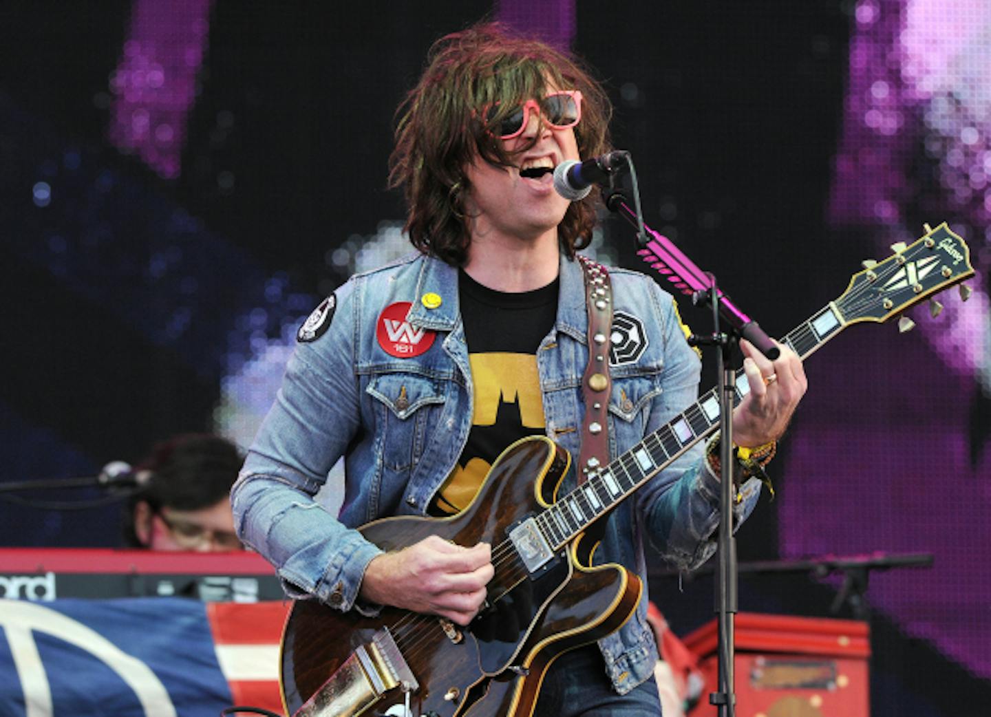 Ryan Adams during a 2014 gig in London. / Brian Rasic, Rex Features via AP Images