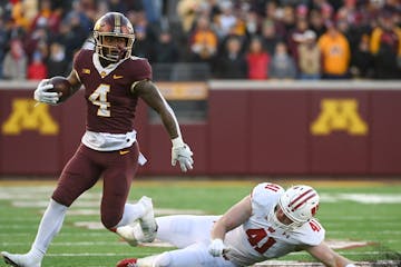 Former Gophers running back Mar’Keise (Bucky) Irving