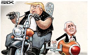 Sack cartoon: The road to 2020