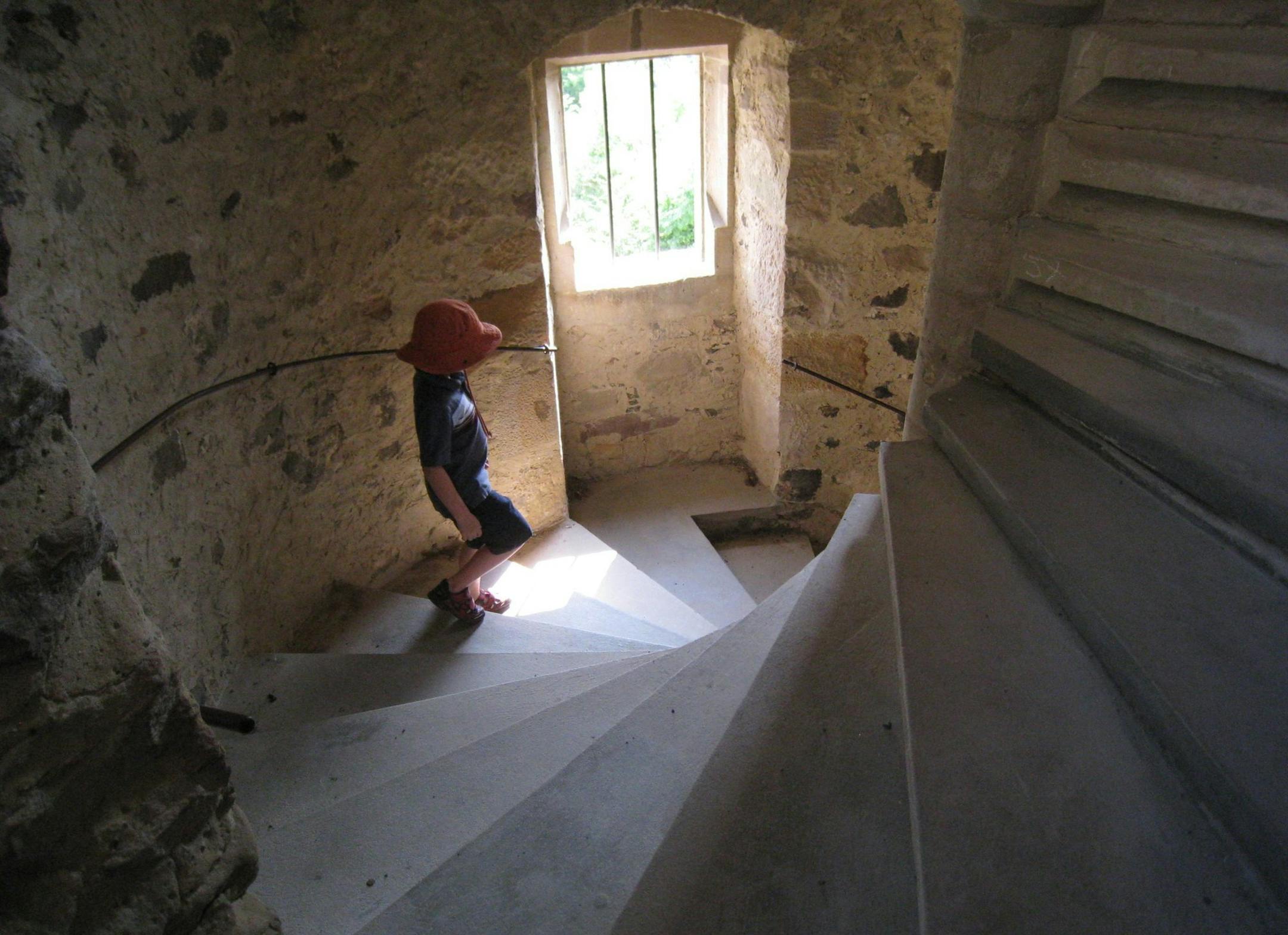 A guest explores Castle Sababurg in Hofgeismar, Germany. (MCT) ORG XMIT: 1143109