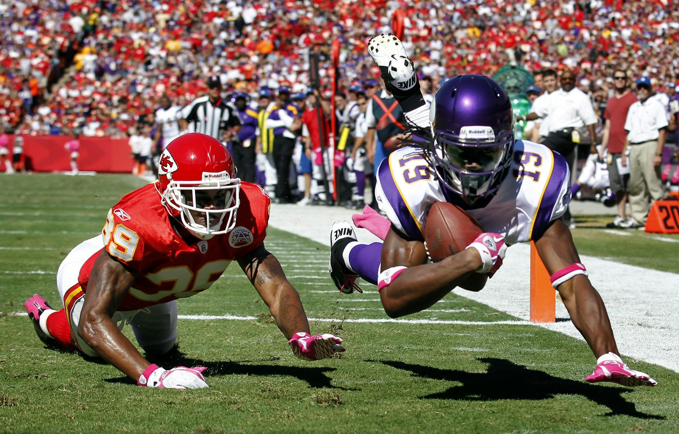 Vikings wide receiver Devin Aromashodu